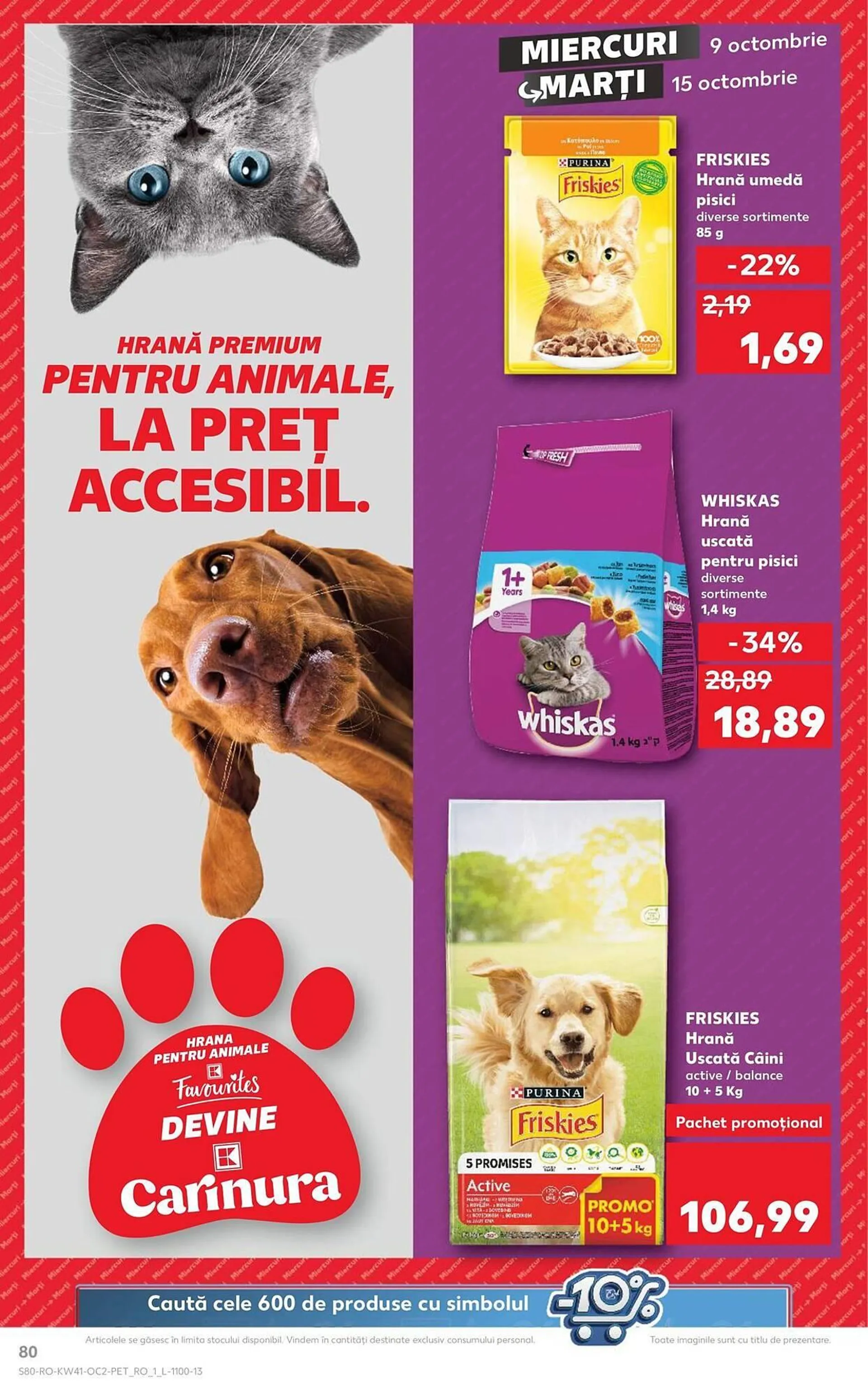 Catalog Catalog Kaufland de la 9 octombrie până la 15 octombrie 2024 - Revista Pagina 80