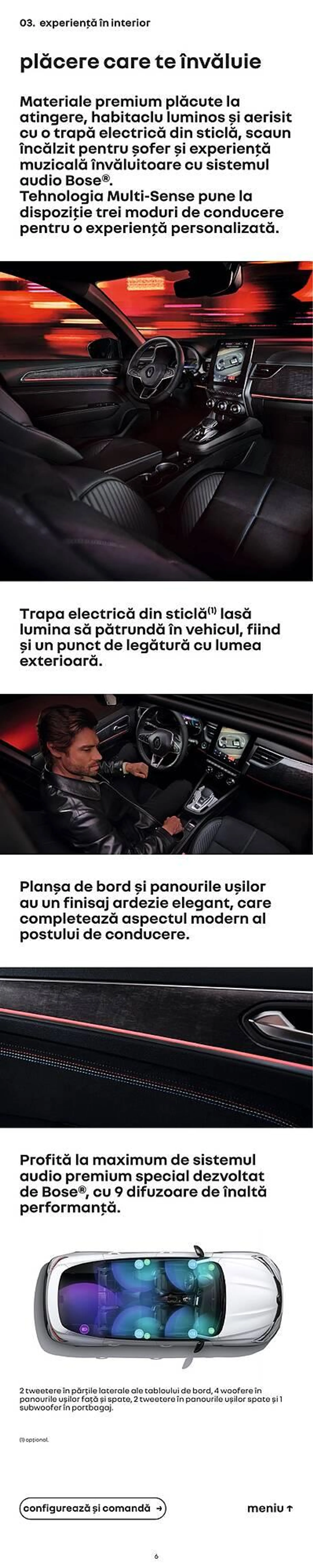 Catalog Renault Arkana E-Tech catalog de la 11 ianuarie până la 31 decembrie 2024 - Revista Pagina 6