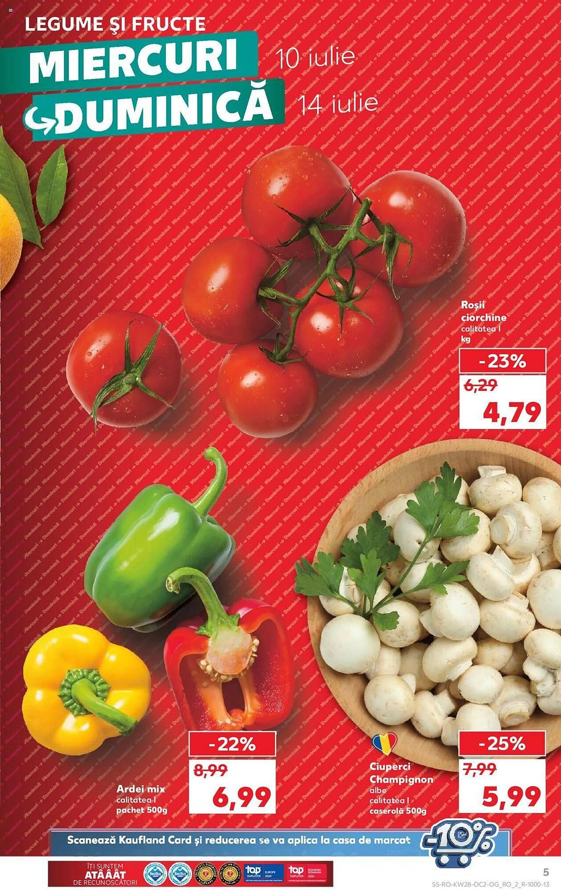 Catalog Kaufland catalog de la 10 iulie până la 16 iulie 2024 - Revista Pagina 5