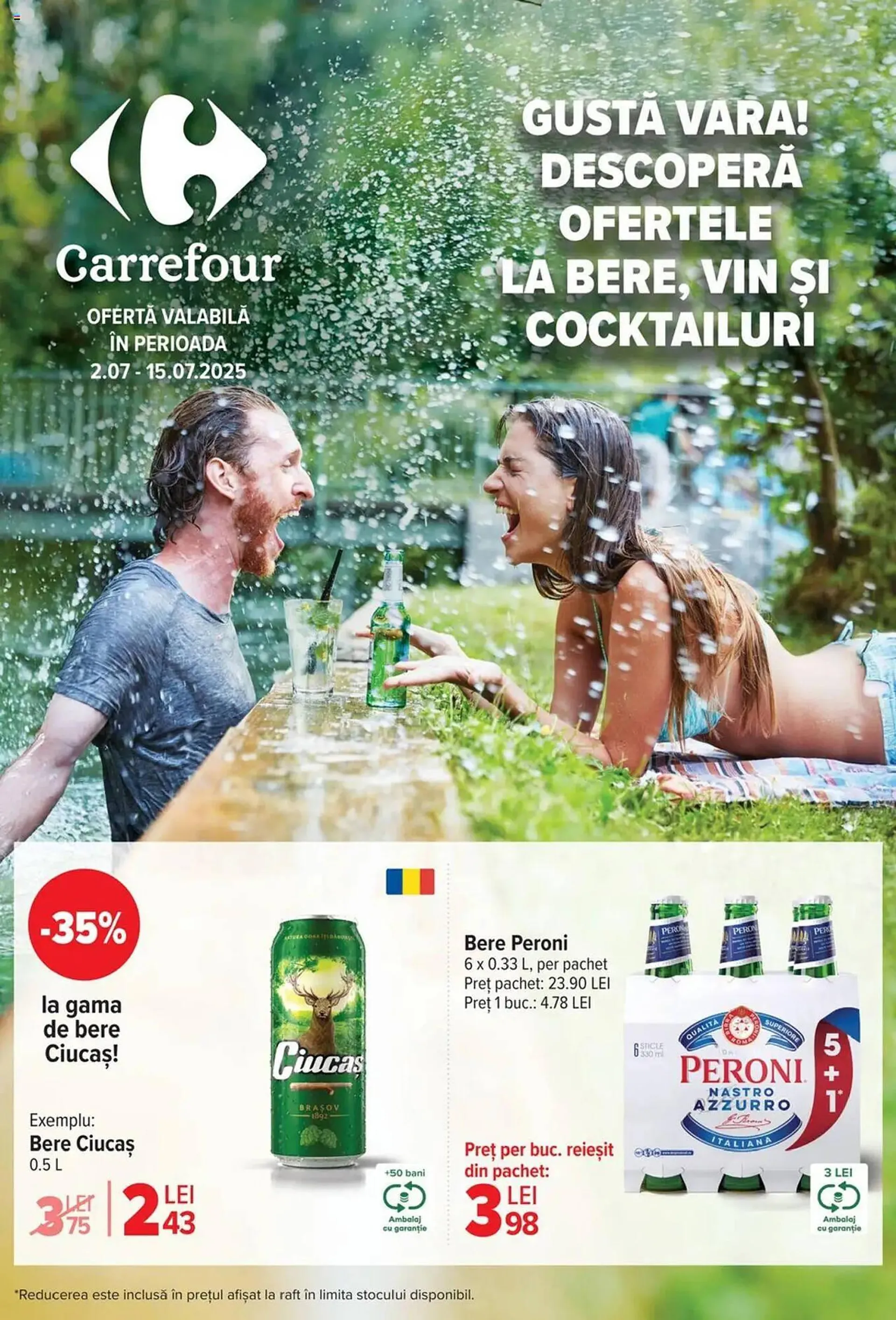 Catalog Catalog Carrefour de la 1 iulie până la 15 iulie 2025 - Revista Pagina 1