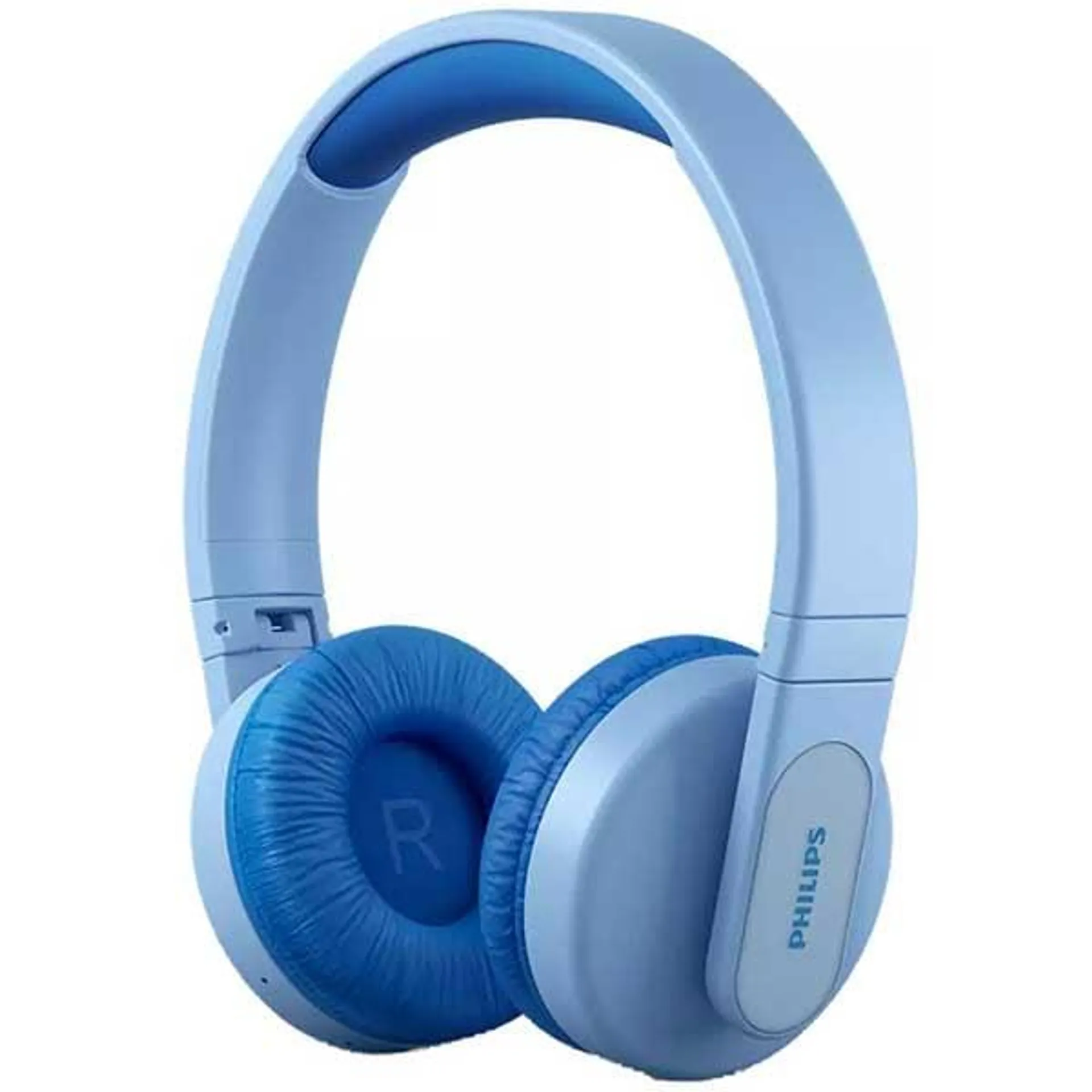 Casti pentru copii PHILIPS TAK4206BL/00, Bluetooth, On-Ear, Microfon, LED, albastru