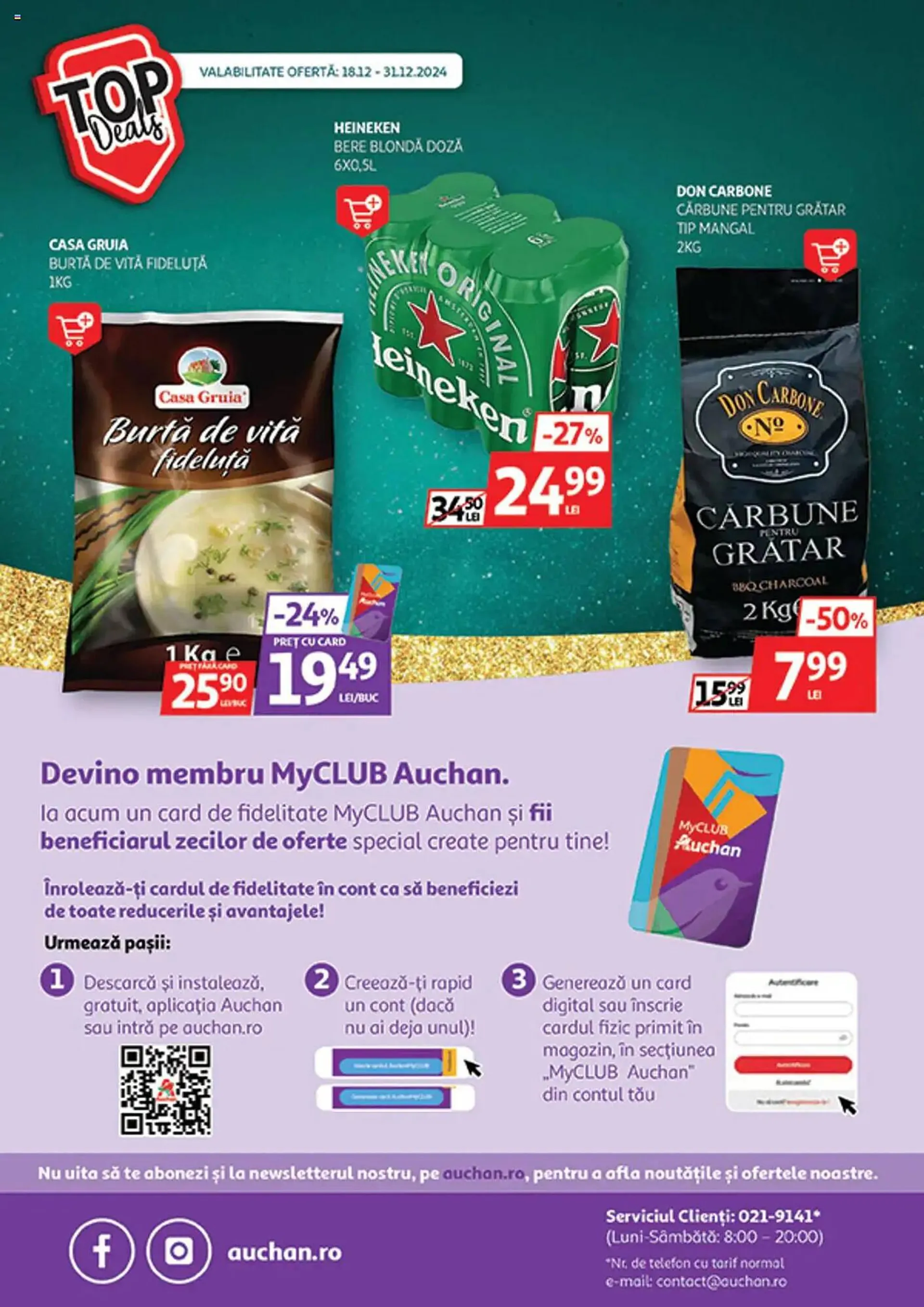 Catalog Catalog Auchan de la 18 decembrie până la 31 decembrie 2024 - Revista Pagina 30