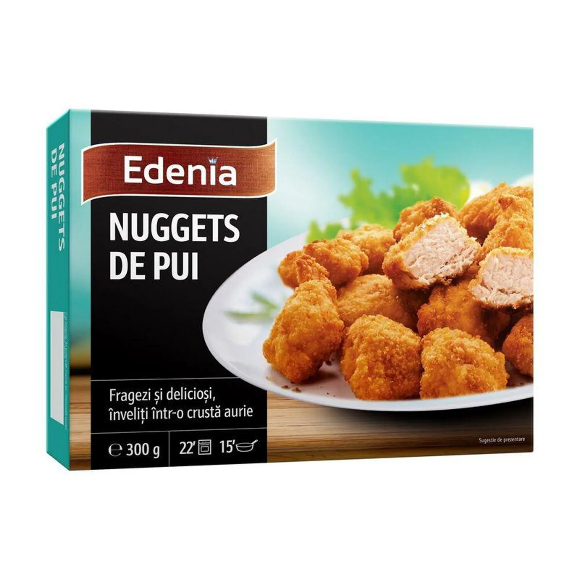 Nuggets de pui Edenia 300 g