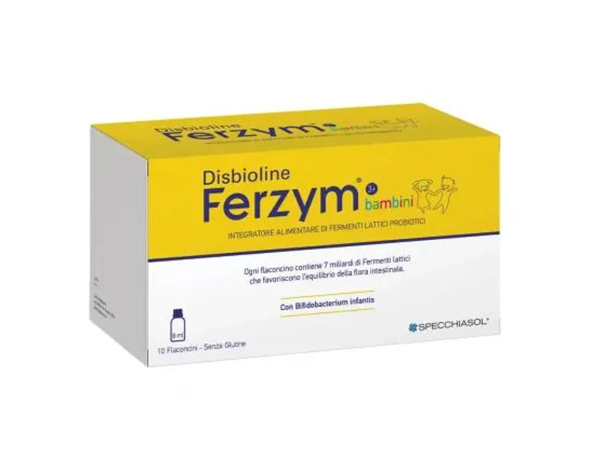 Disbioline Ferzym bambini 10 fl x 8 ml