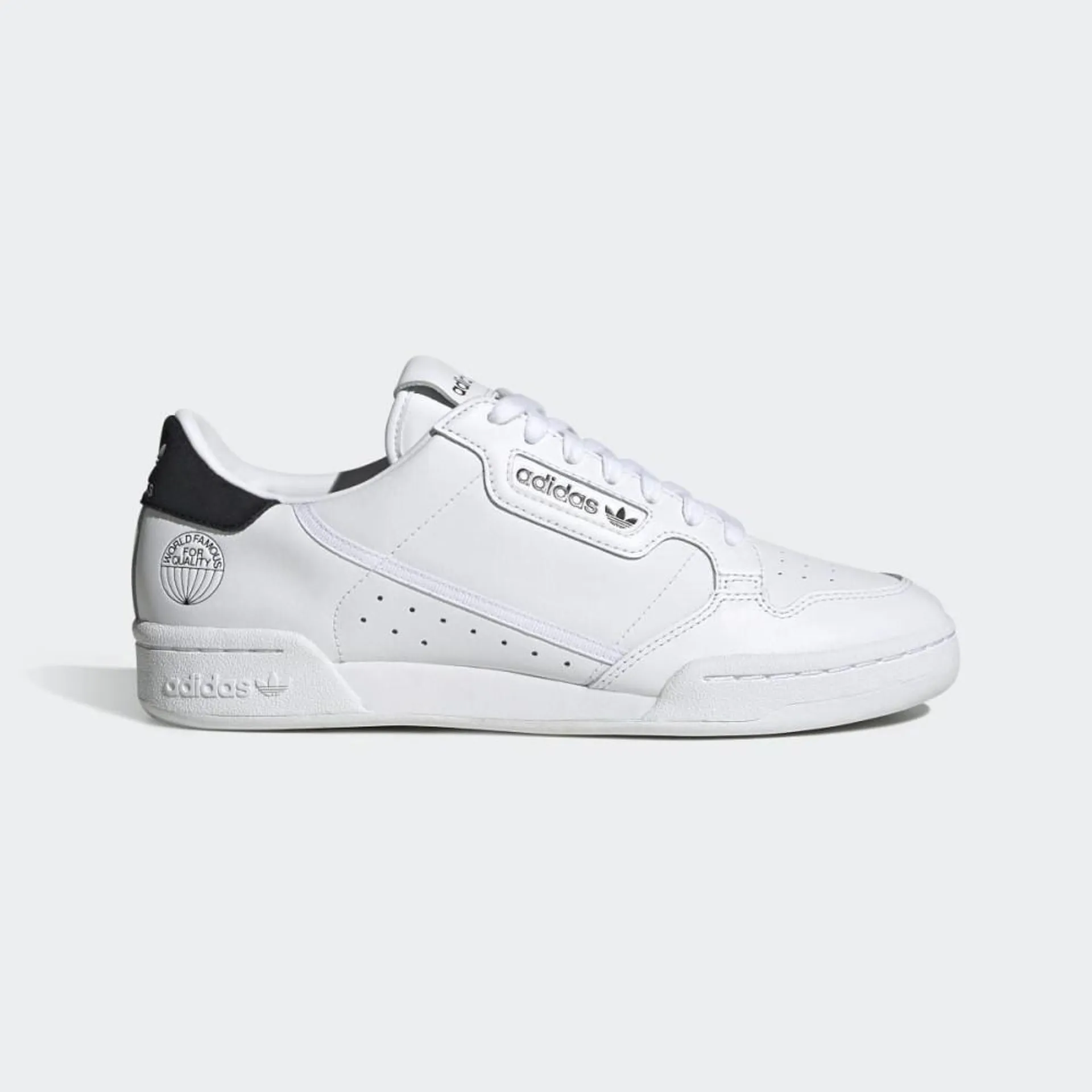 Adidasi Originals Barbati Adidas Continental 80 Albi/Albi/Negrii