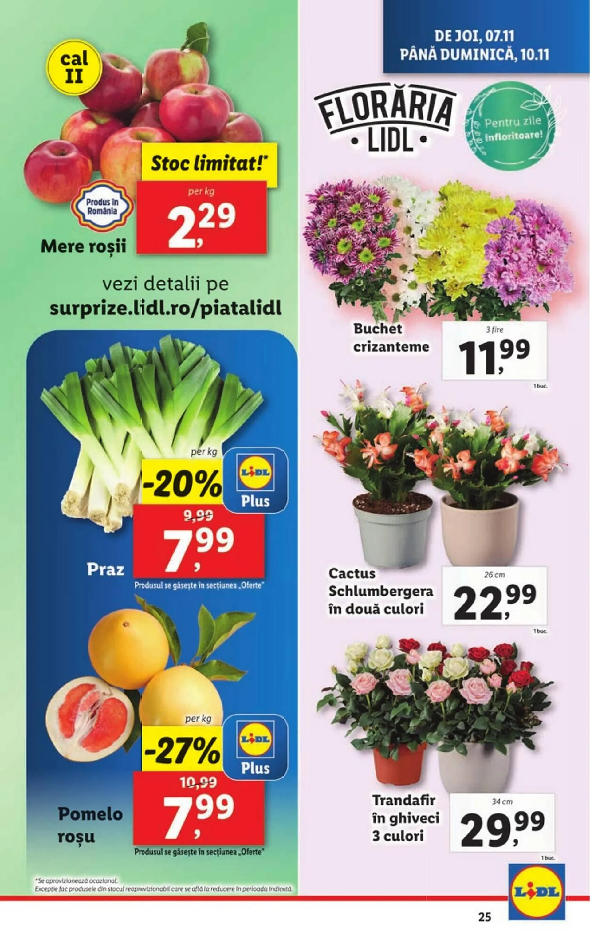 Catalog Catalog Lidl de la 4 noiembrie până la 10 noiembrie 2024 - Revista Pagina 25