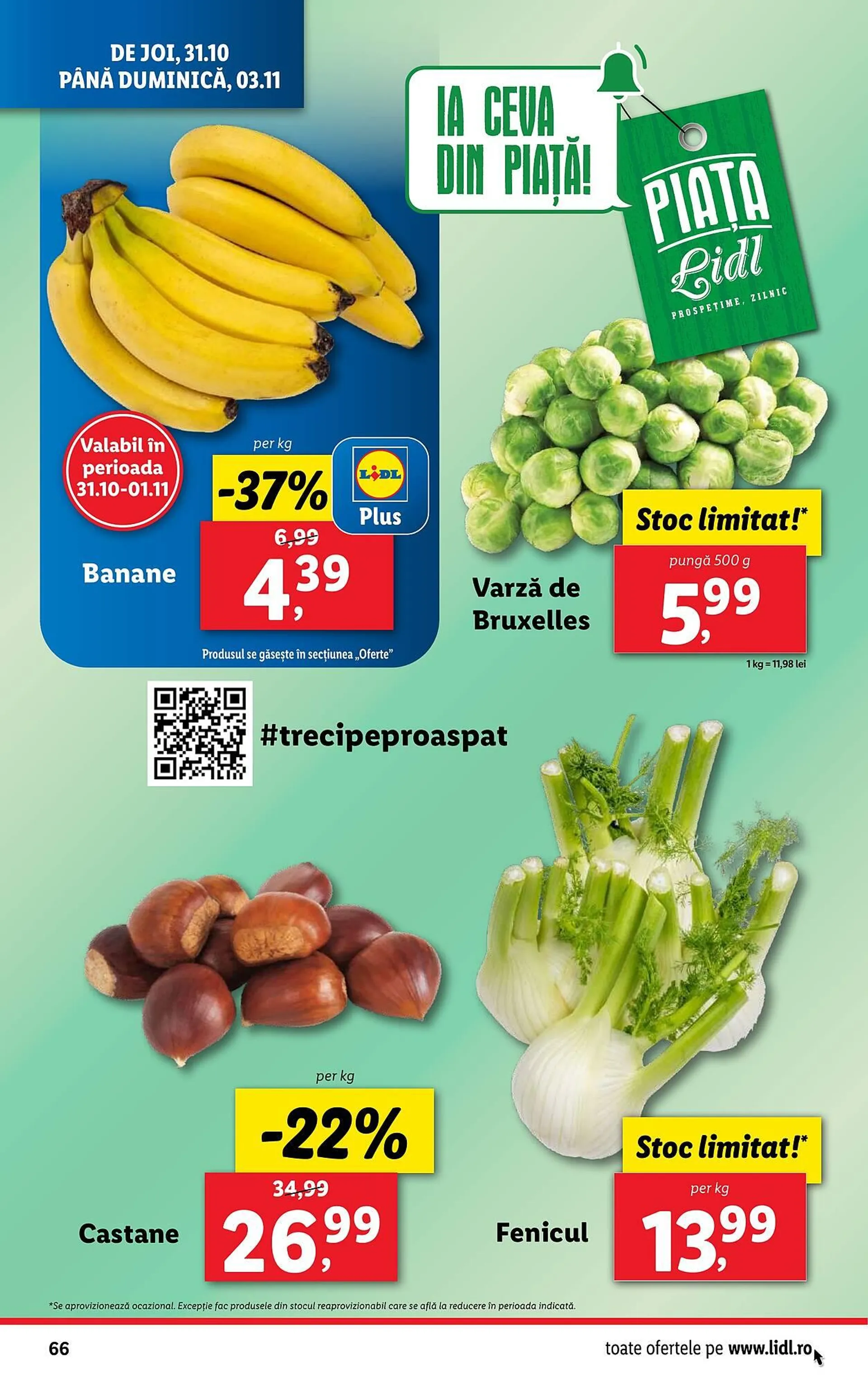 Catalog Catalog Lidl de la 28 octombrie până la 3 noiembrie 2024 - Revista Pagina 66