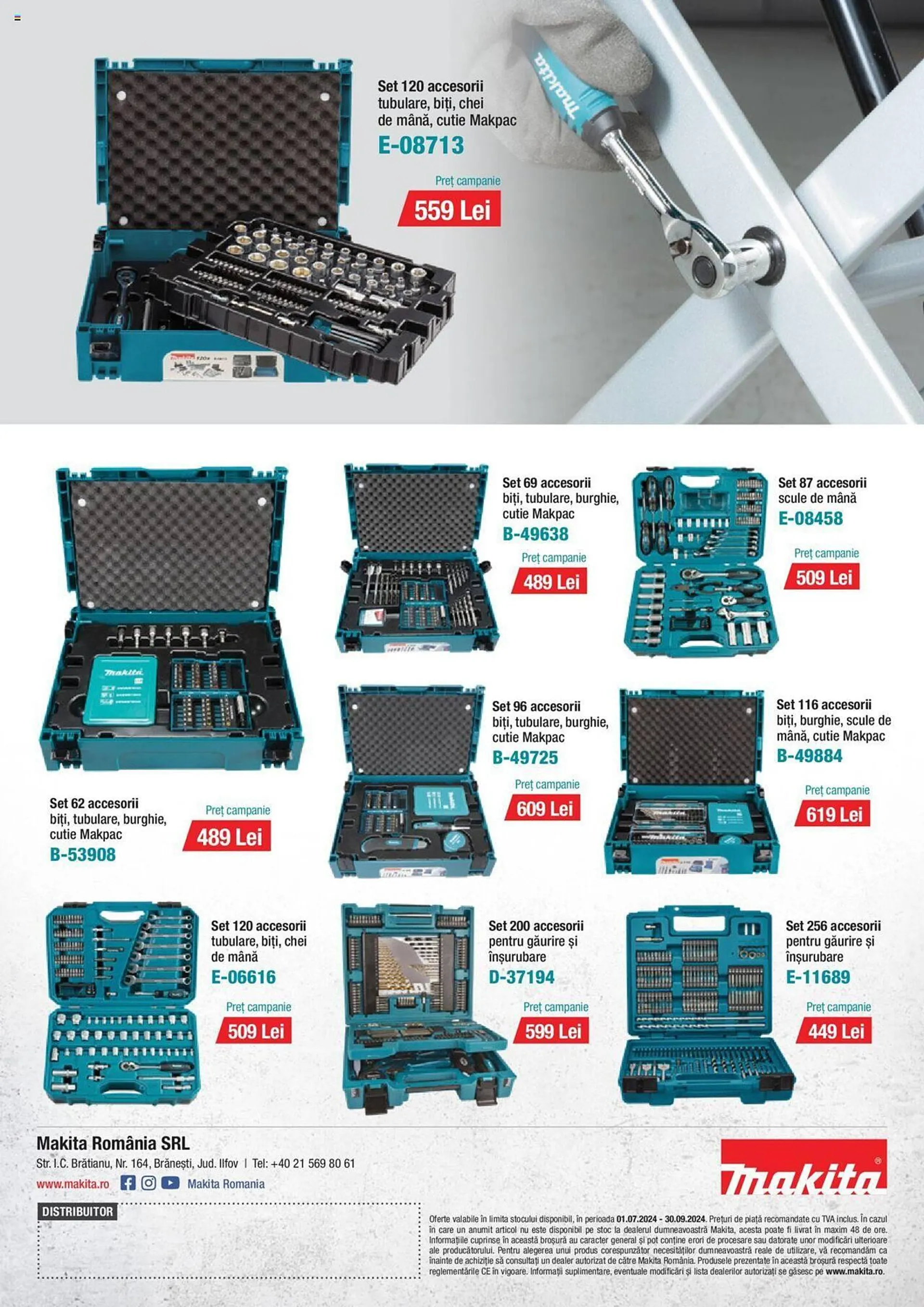 Catalog Makita catalog de la 1 iulie până la 30 septembrie 2024 - Revista Pagina 32