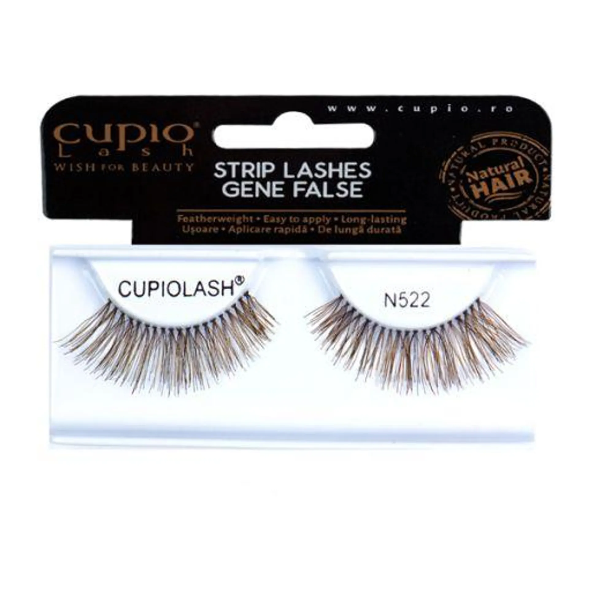 Gene false banda CupioLash Brown N522