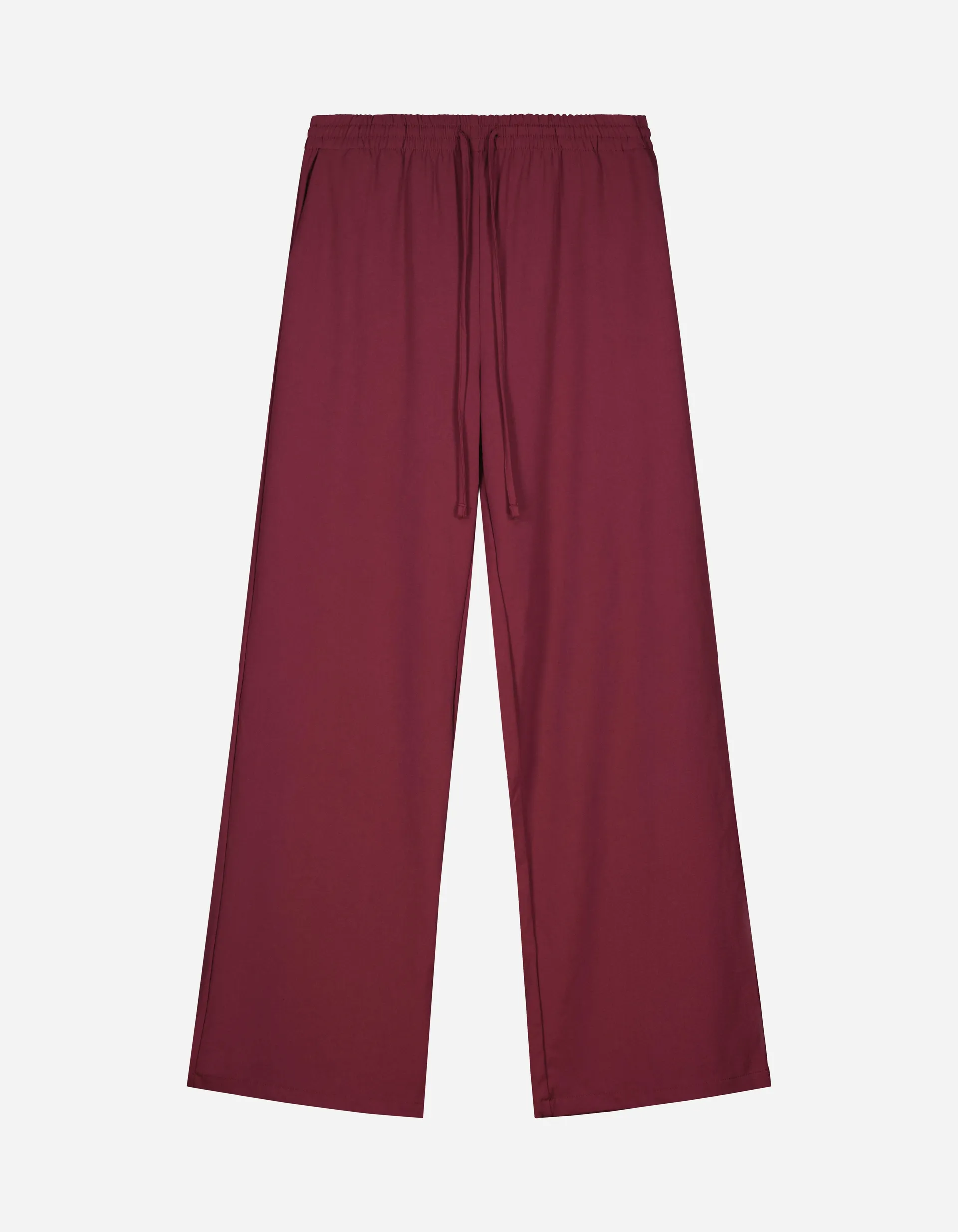 Pantaloni da jogging - Tinta unita - rosso scuro