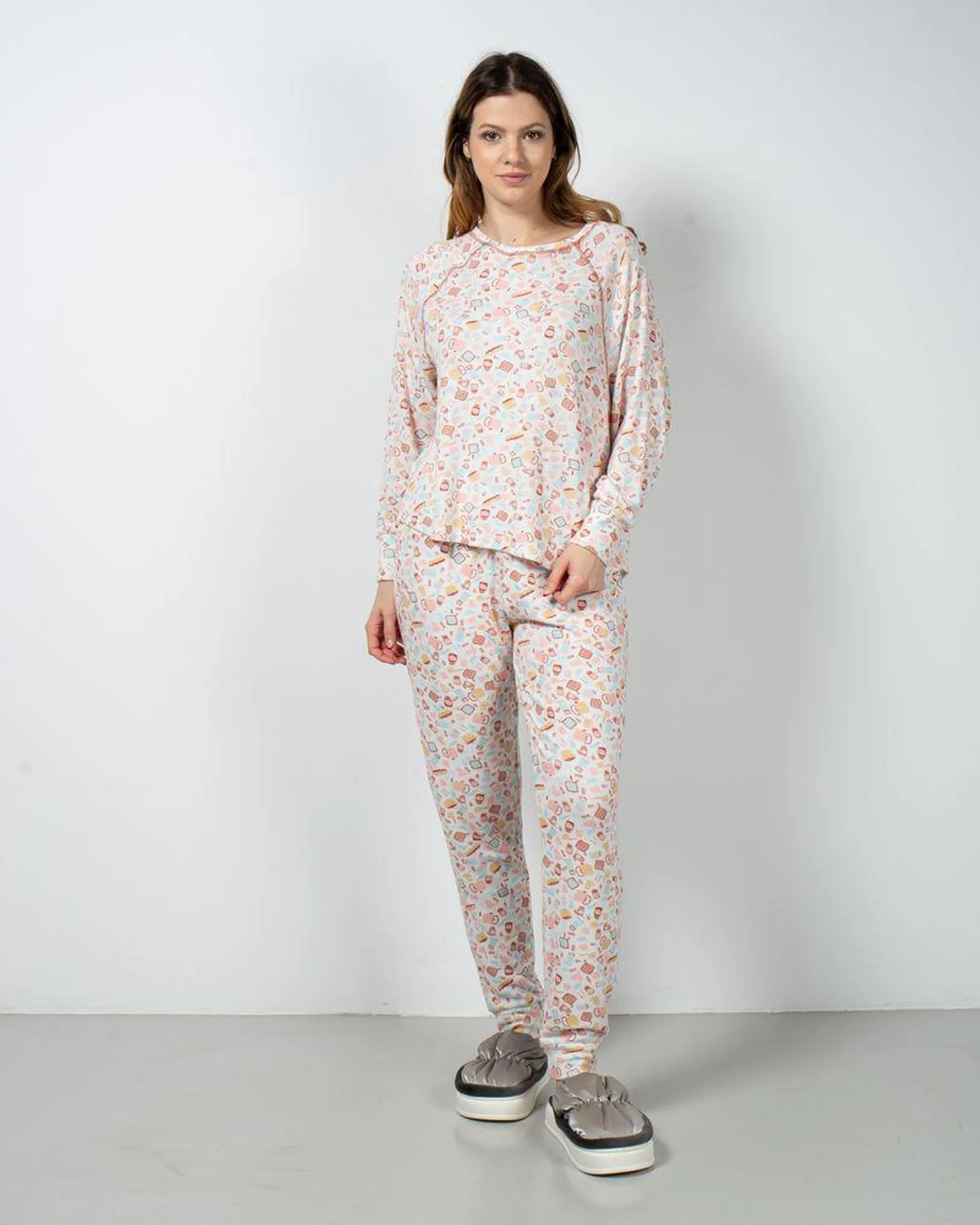 Pijamale calduroase pentru femei 23MUR43003