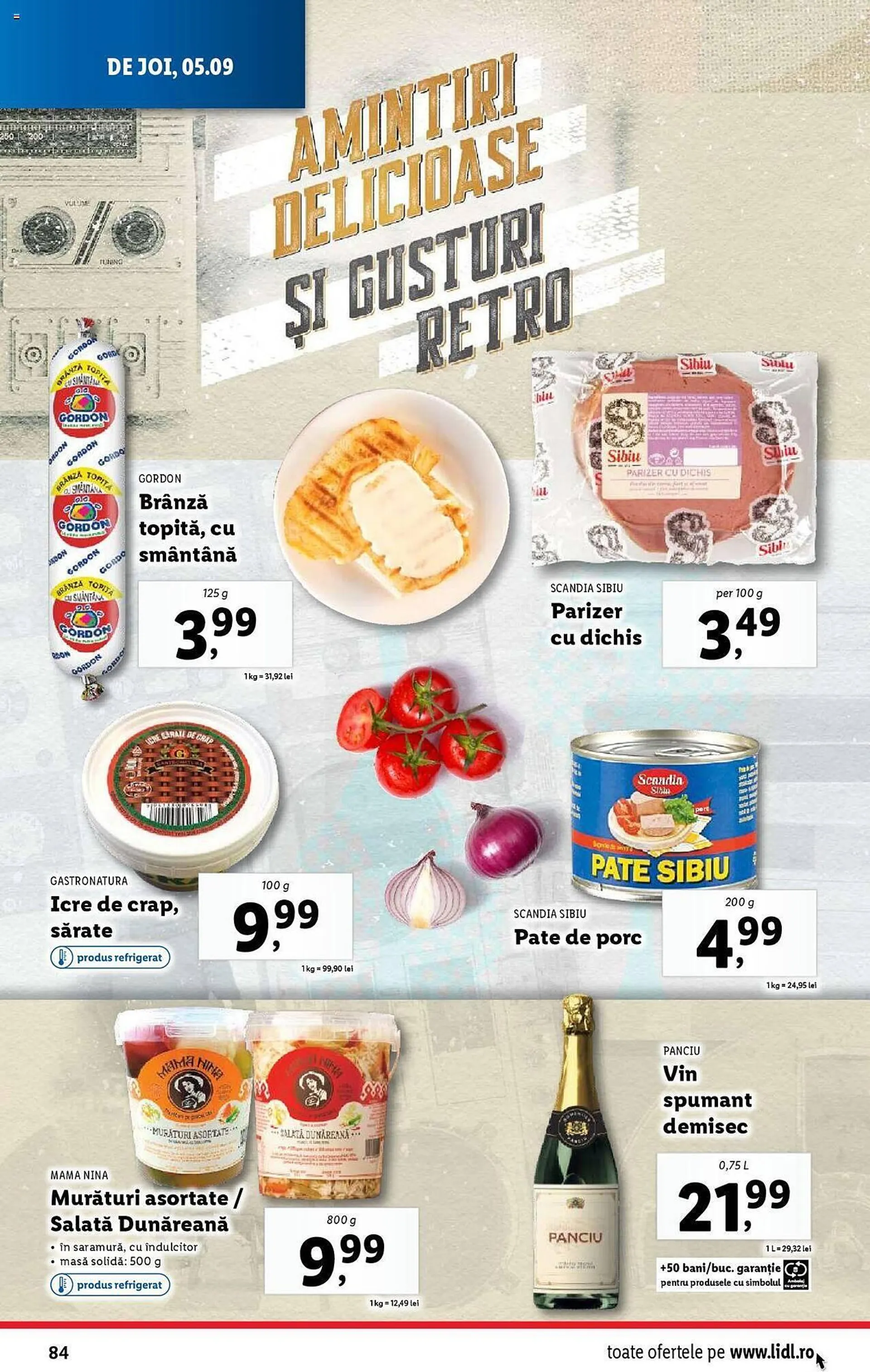 Catalog Catalog Lidl de la 2 septembrie până la 8 septembrie 2024 - Revista Pagina 84