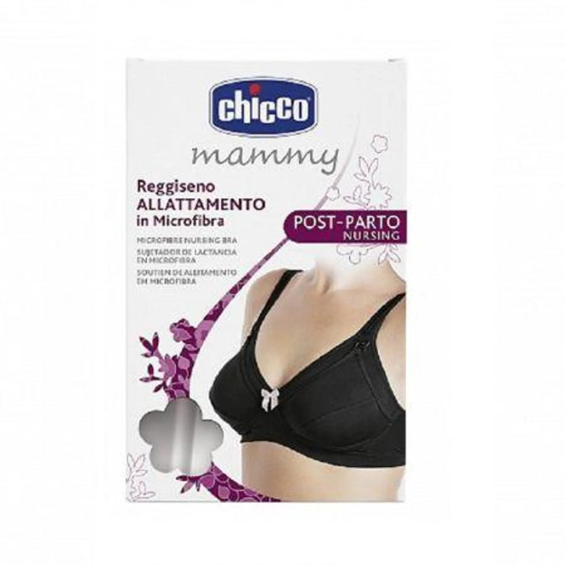 Sutien de alaptare, microfibra marimea 4C, negru, 01161-7, Chicco