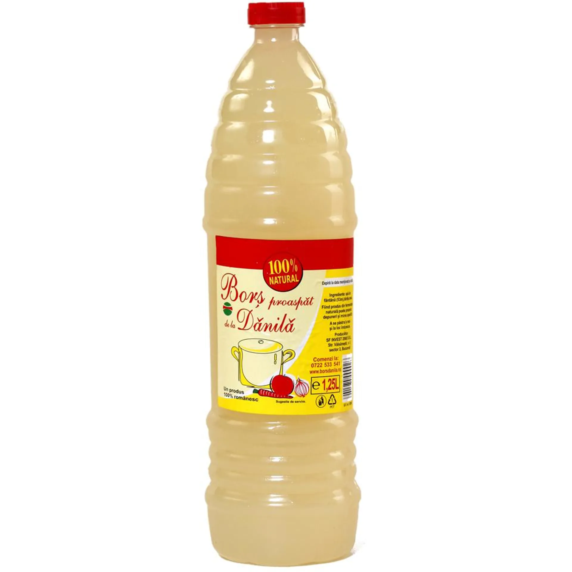 Danila | Bors nepasteurizat 1.25L