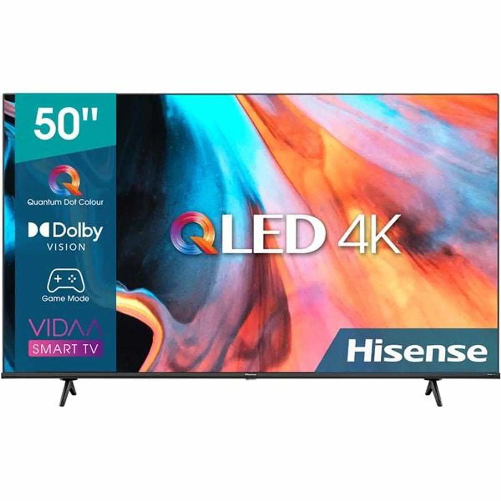 Televizor QLED Smart HISENSE 50E7HQ, Ultra HD 4K, HDR10, 127cm