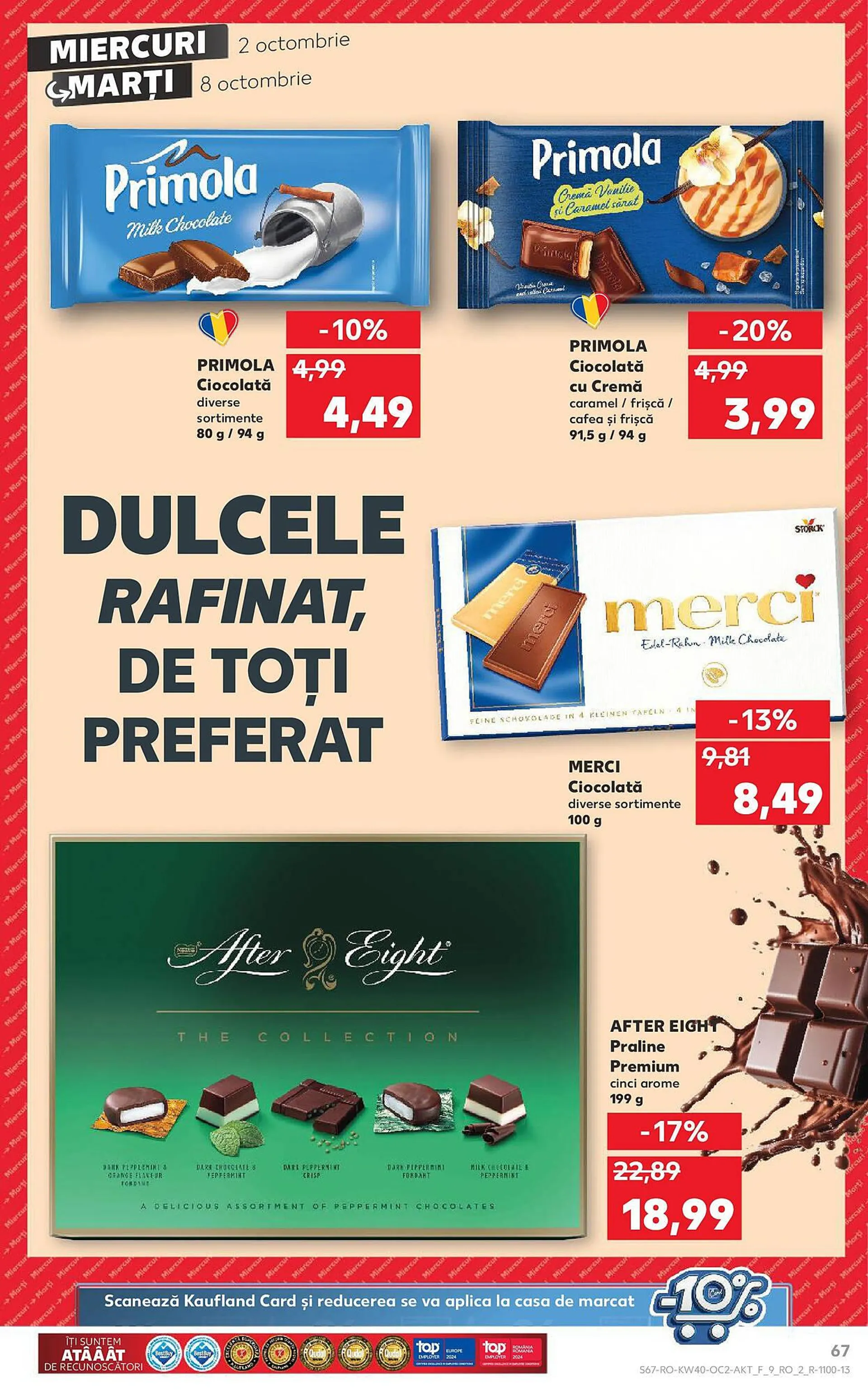 Catalog Catalog Kaufland de la 2 octombrie până la 8 octombrie 2024 - Revista Pagina 67