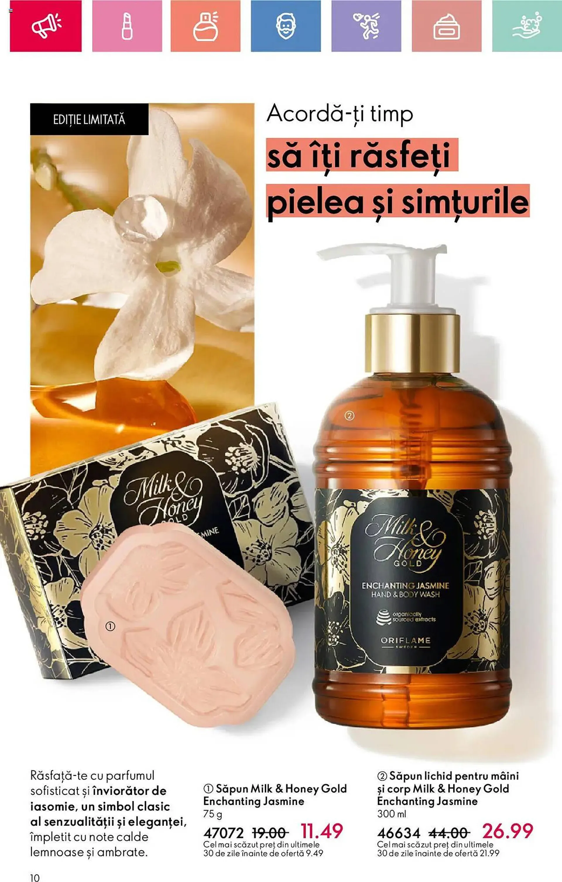 Catalog Catalog Oriflame de la 29 decembrie până la 18 ianuarie 2025 - Revista Pagina 10