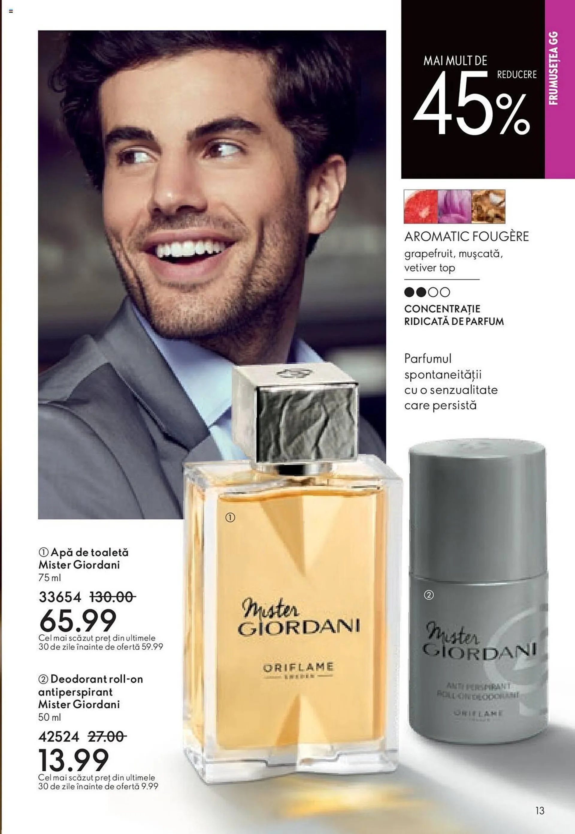 Catalog Catalog Oriflame de la 20 octombrie până la 9 noiembrie 2024 - Revista Pagina 13