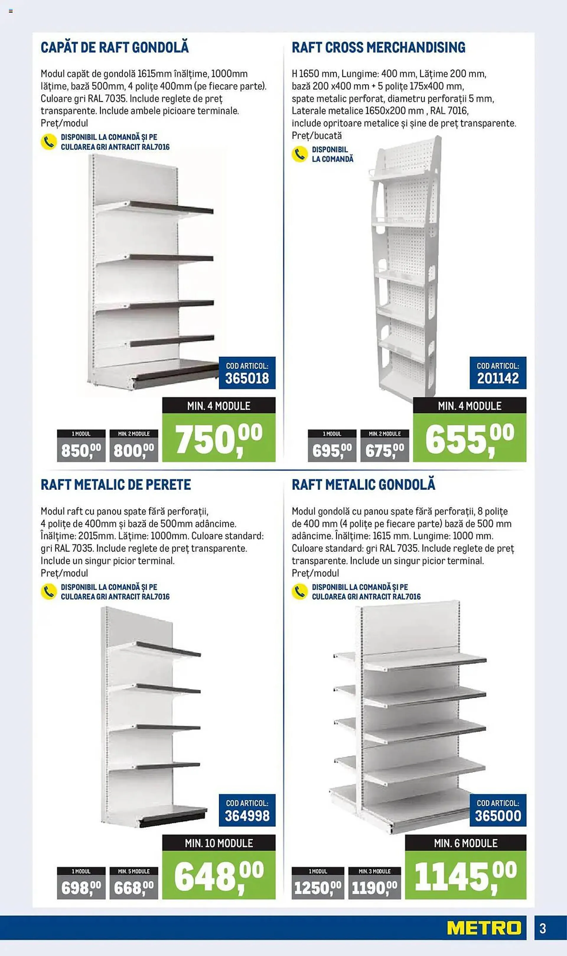 Catalog Catalog Metro de la 1 aprilie până la 30 iunie 2025 - Revista Pagina 3
