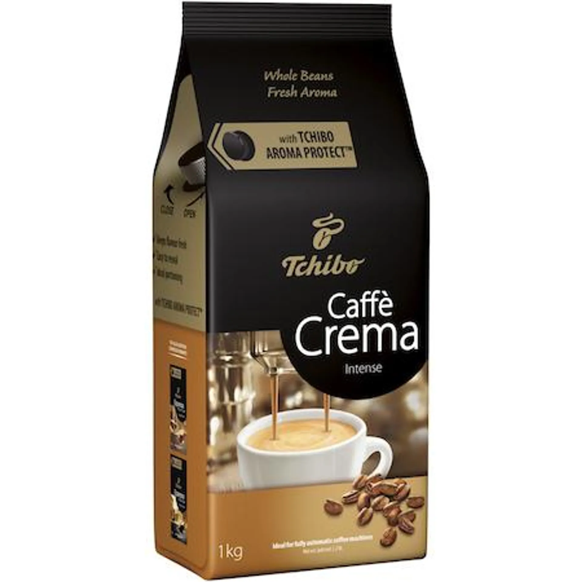 Cafea boabe Tchibo Café Crema Intense, 1 Kg.