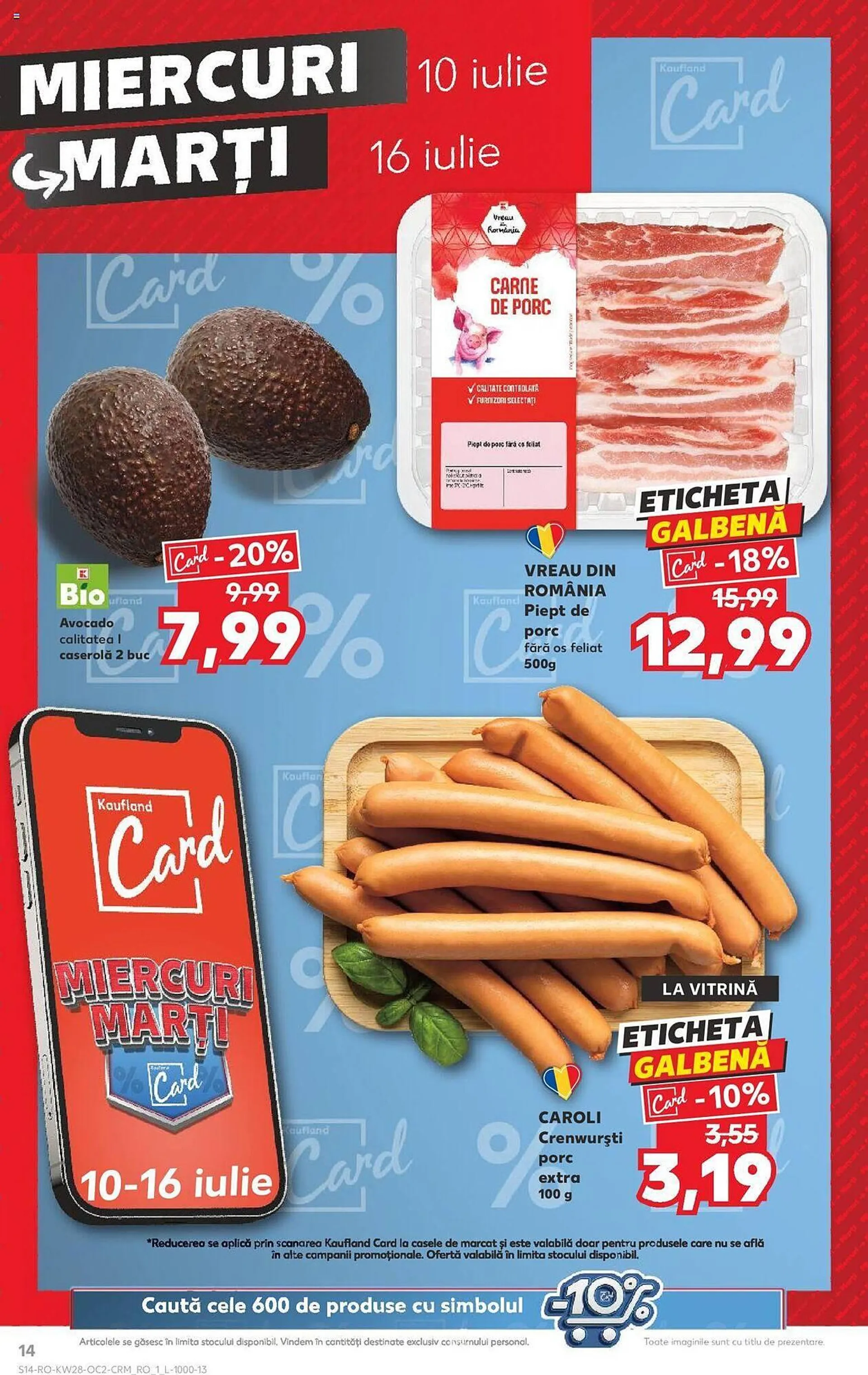 Catalog Kaufland catalog de la 10 iulie până la 16 iulie 2024 - Revista Pagina 14