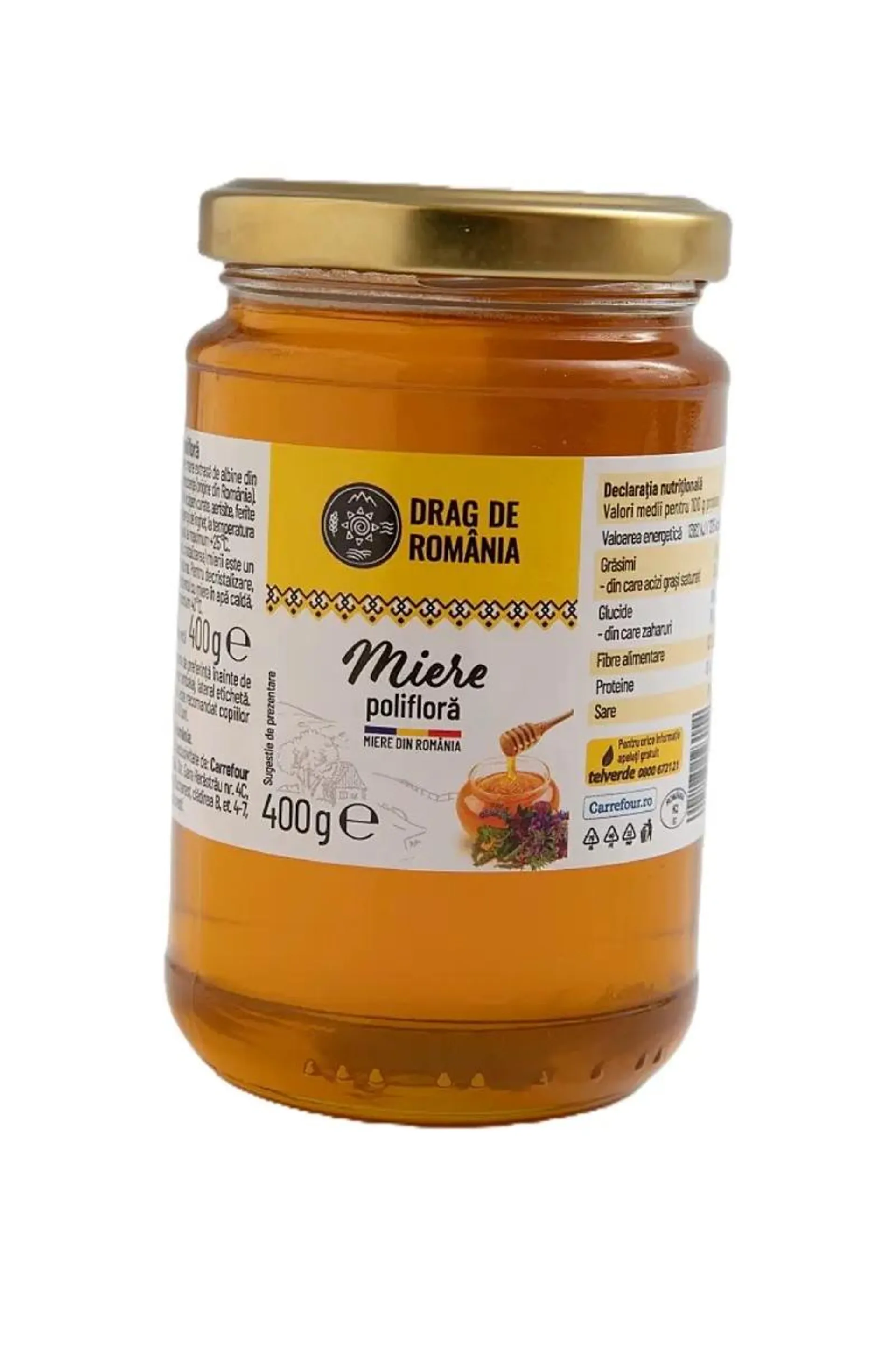 Miere poliflora, Drag de Romania 400g