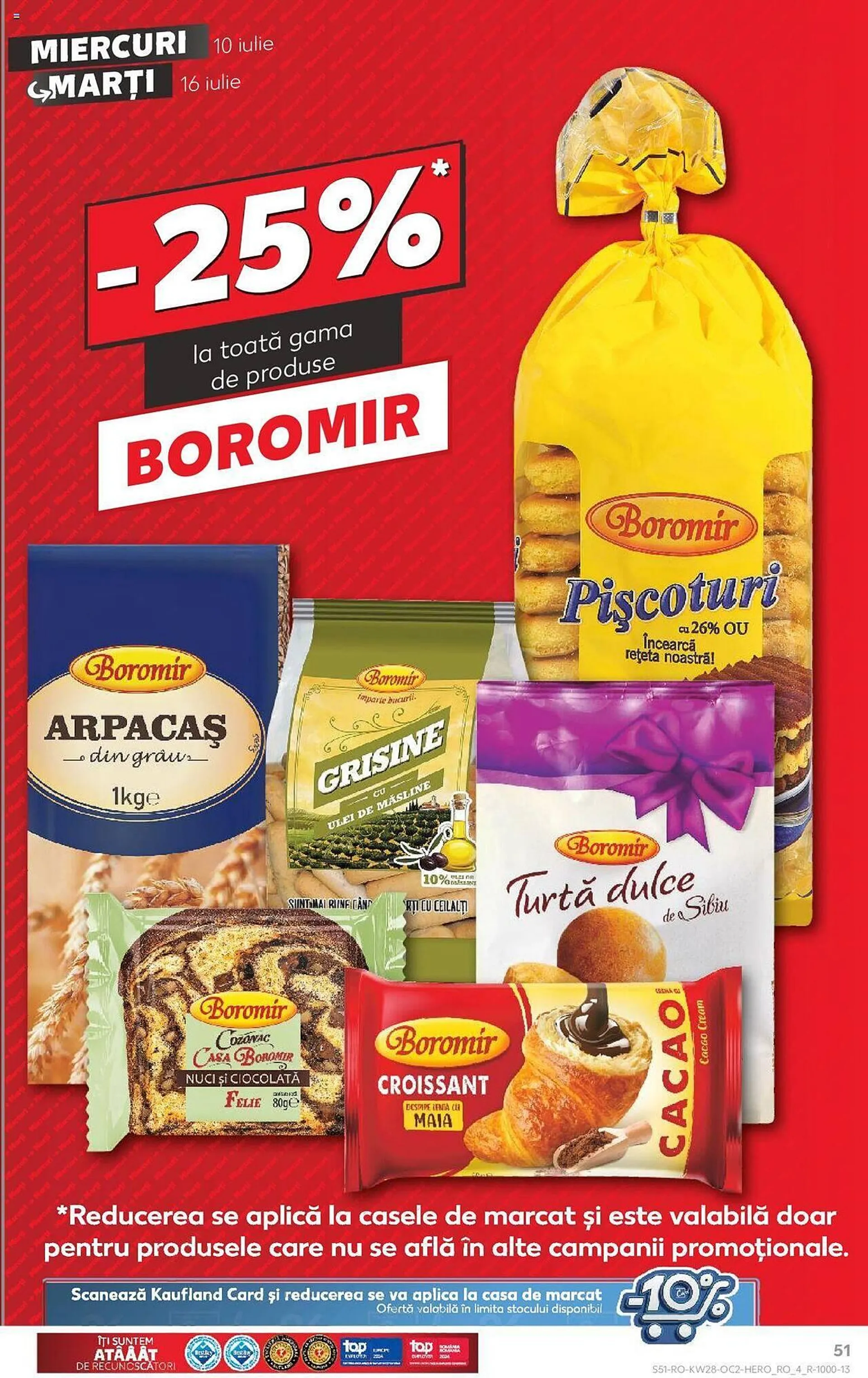 Catalog Kaufland catalog de la 10 iulie până la 16 iulie 2024 - Revista Pagina 51