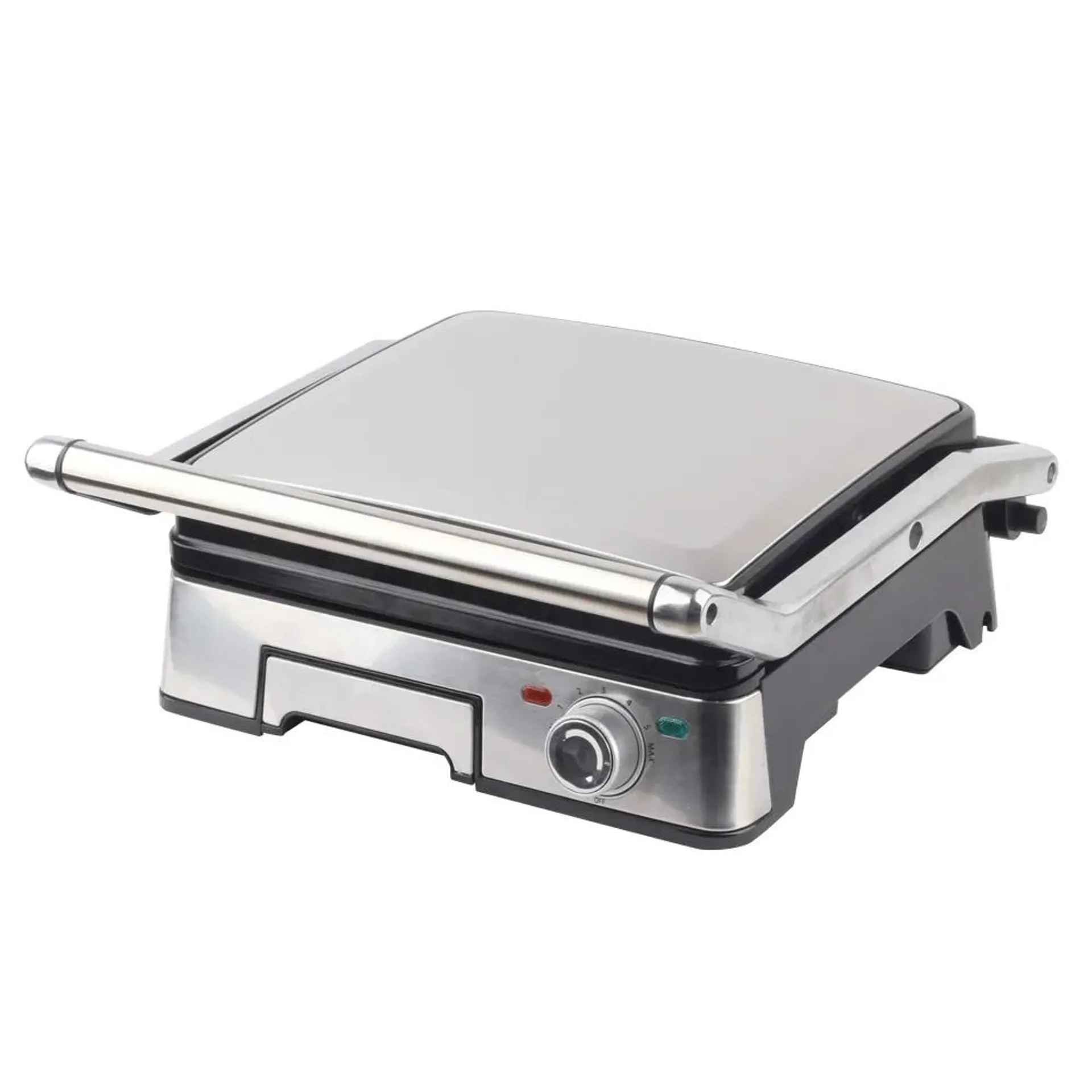 Gratar electric Ardes AR1S40, Grill, Invelis antiaderent, 1800 W, Inox