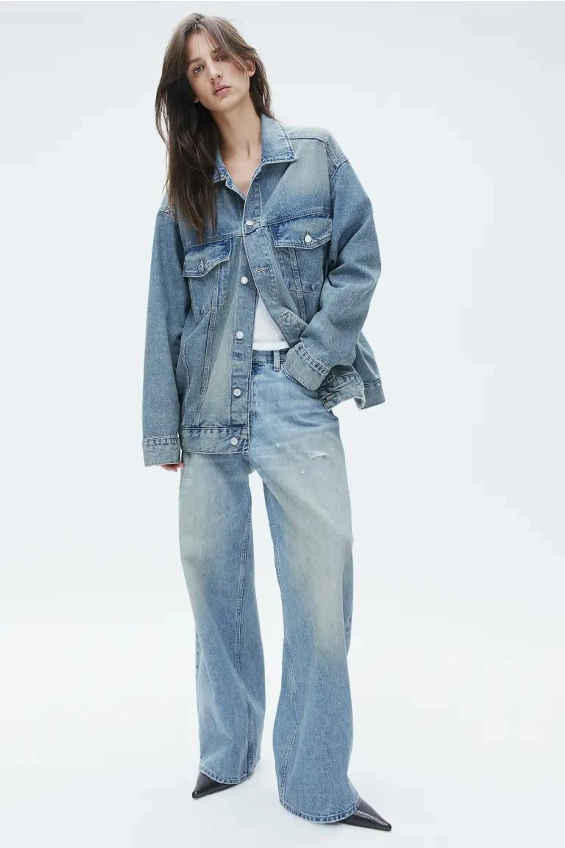 Baggy Wide Low Jeans