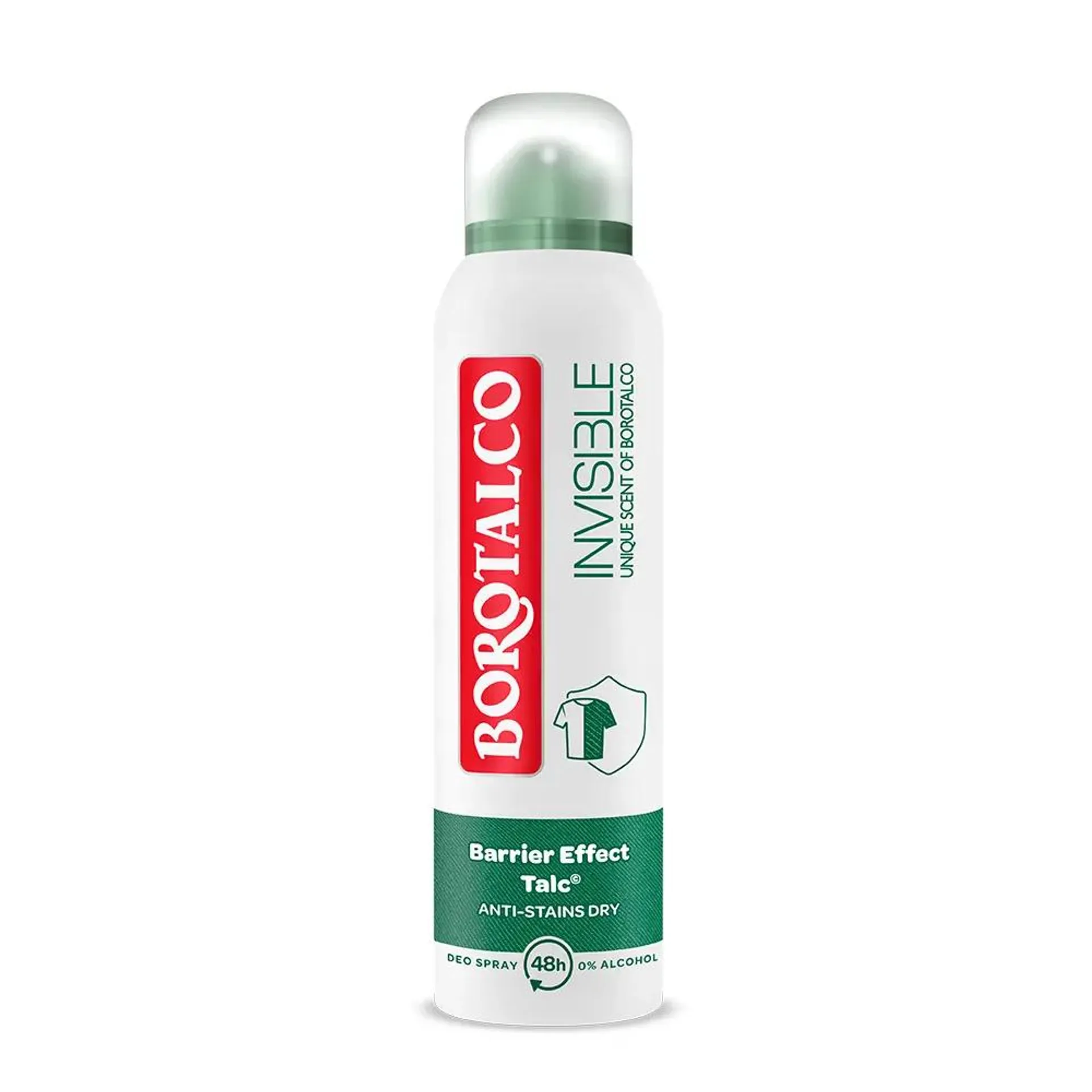 Deodorant Spray Borotalco Invisible Original, 150 ml