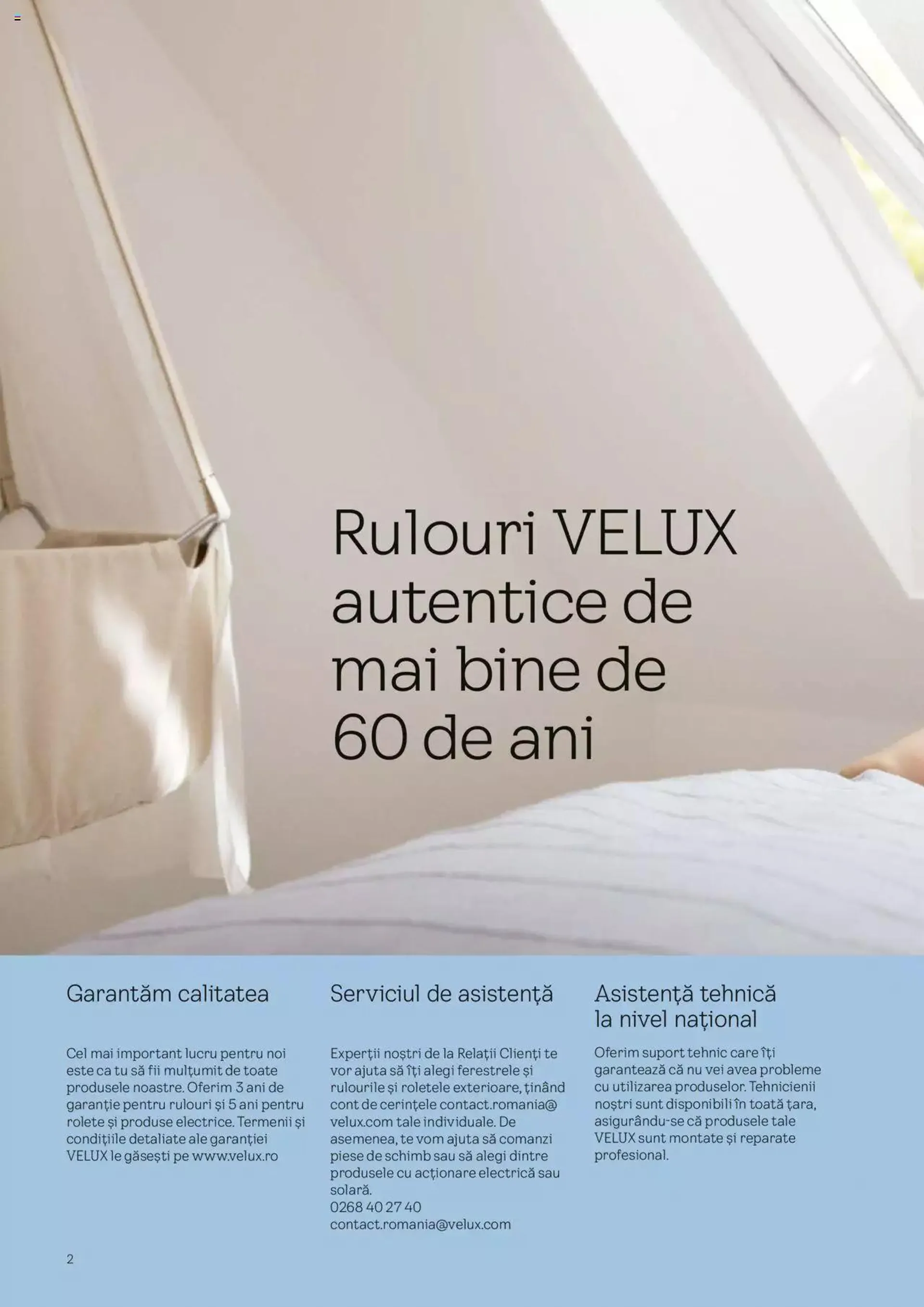 Catalog Velux catalog - Rulouri şi rolete de la 19 martie până la 31 decembrie 2024 - Revista Pagina 2