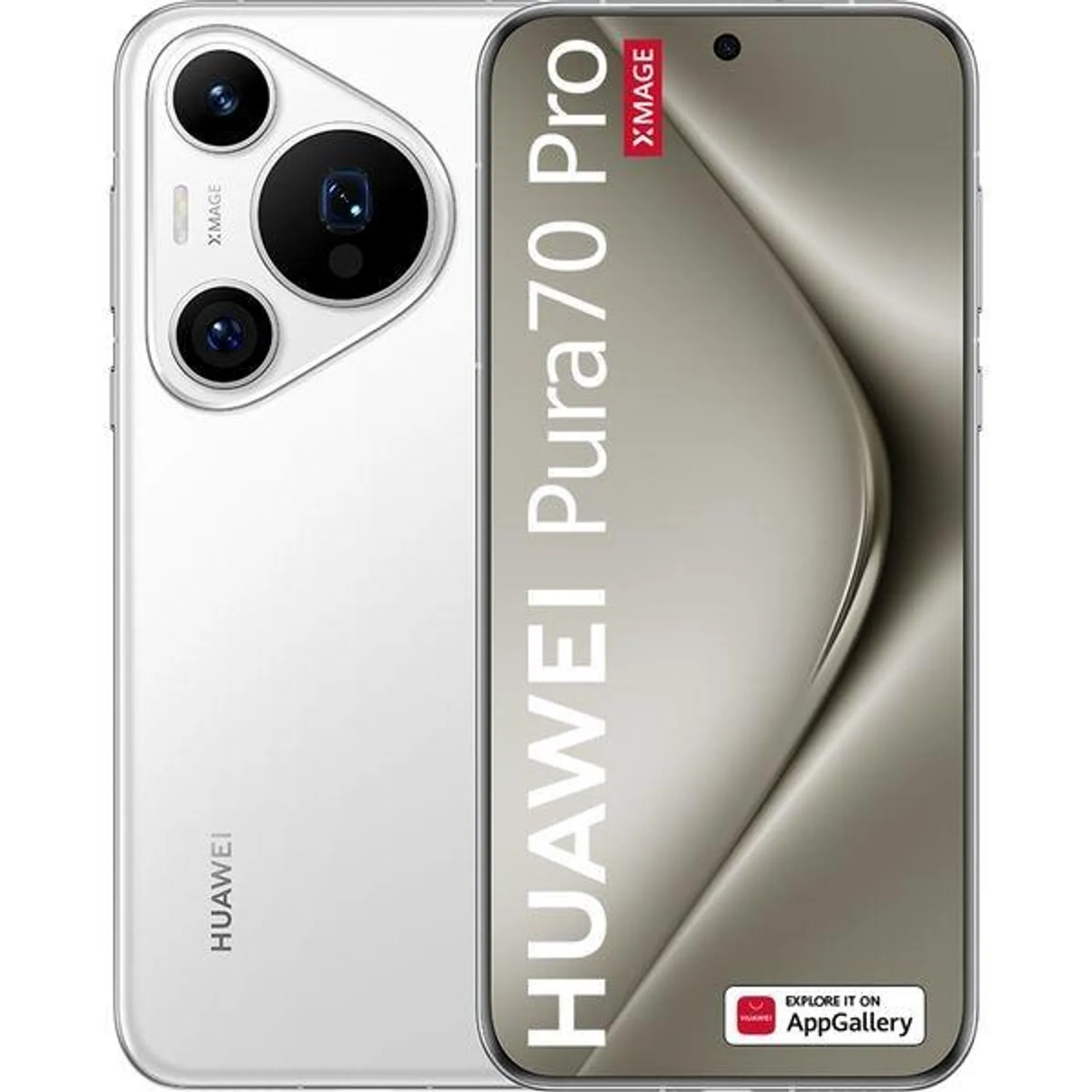 Telefon HUAWEI Pura 70 Pro, 512GB, 12GB RAM, Dual SIM, White