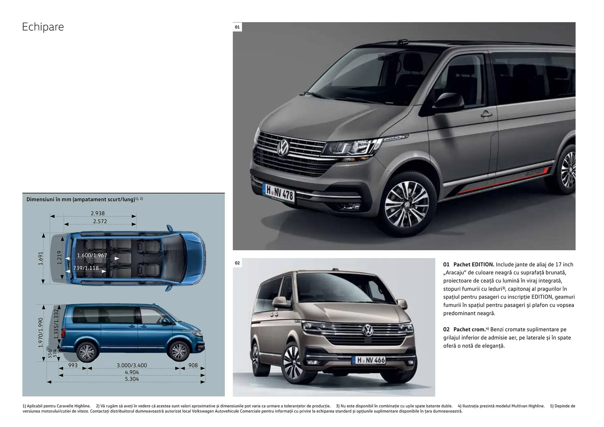 Catalog Сatalog Volkswagen Caravelle de la 8 iulie până la 31 decembrie 2024 - Revista Pagina 34