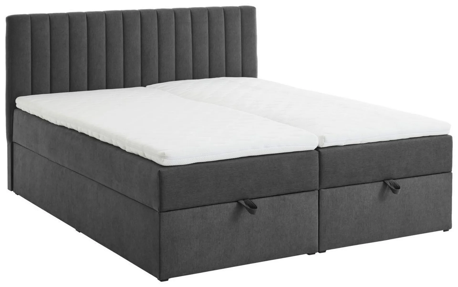 TIP BOXSPRING FĂRĂ ARCURI 180/200 cm gri