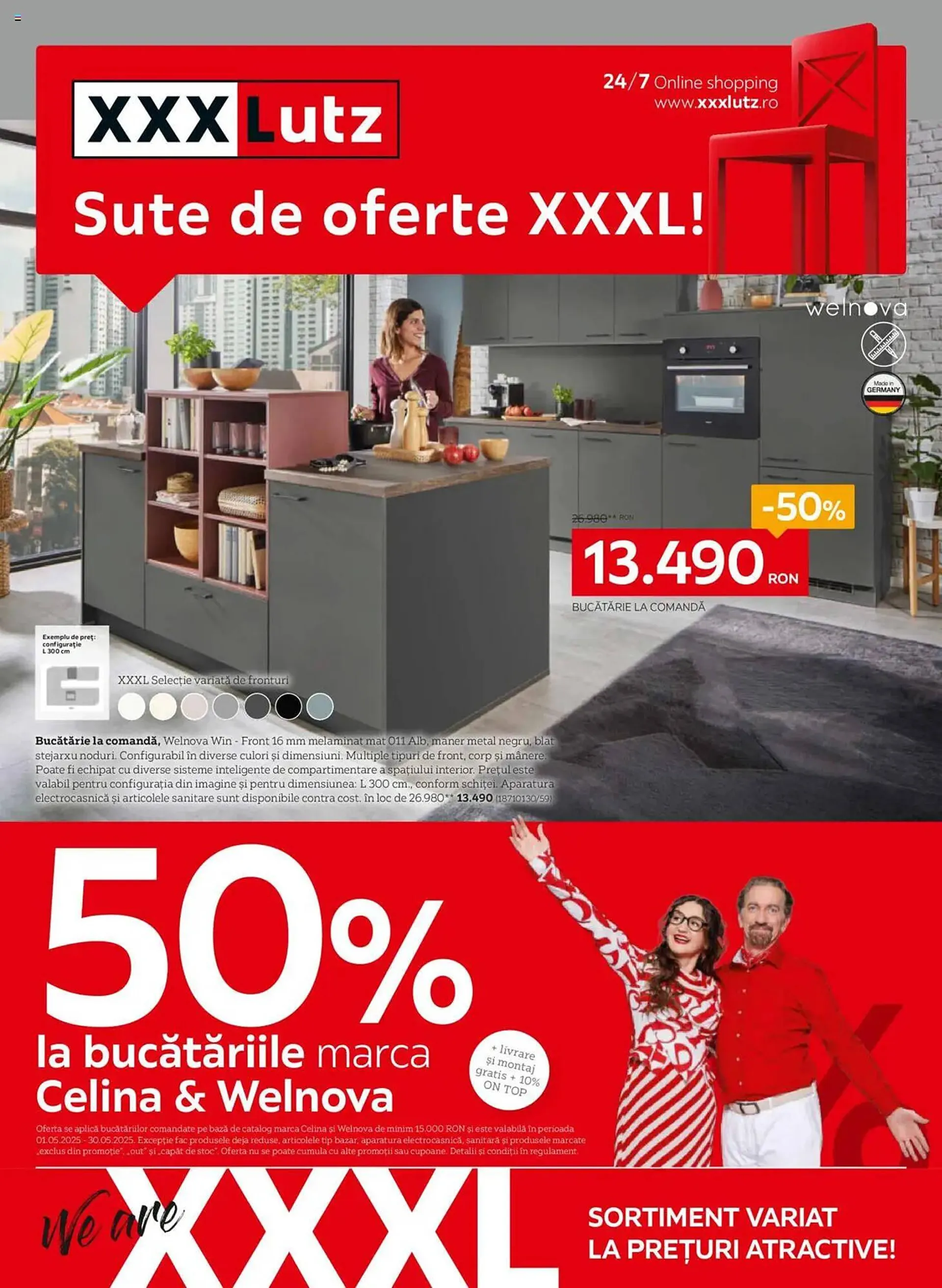 Catalog Catalog XXXLutz de la 5 mai până la 1 iunie 2025 - Revista Pagina 1