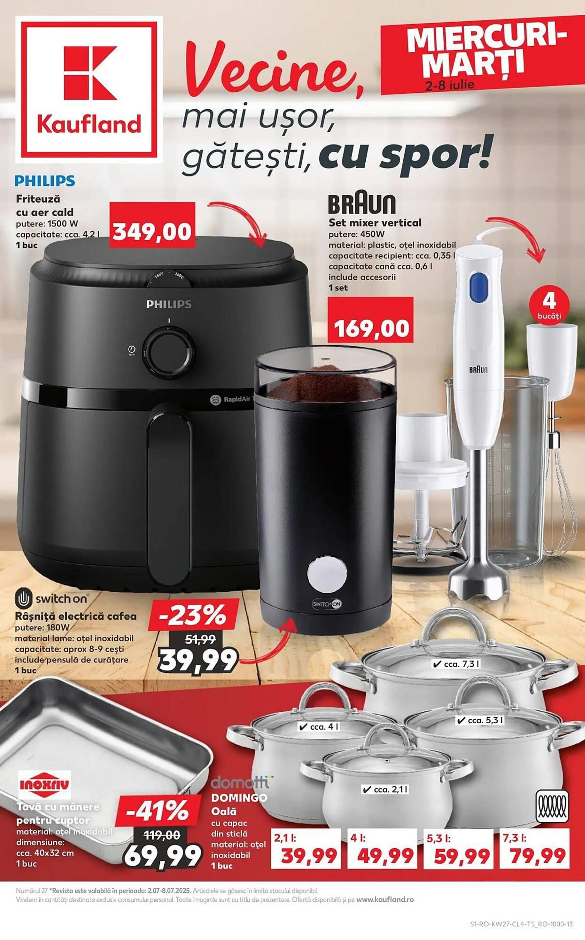Catalog Catalog Kaufland de la 2 iulie până la 8 iulie 2025 - Revista Pagina 1
