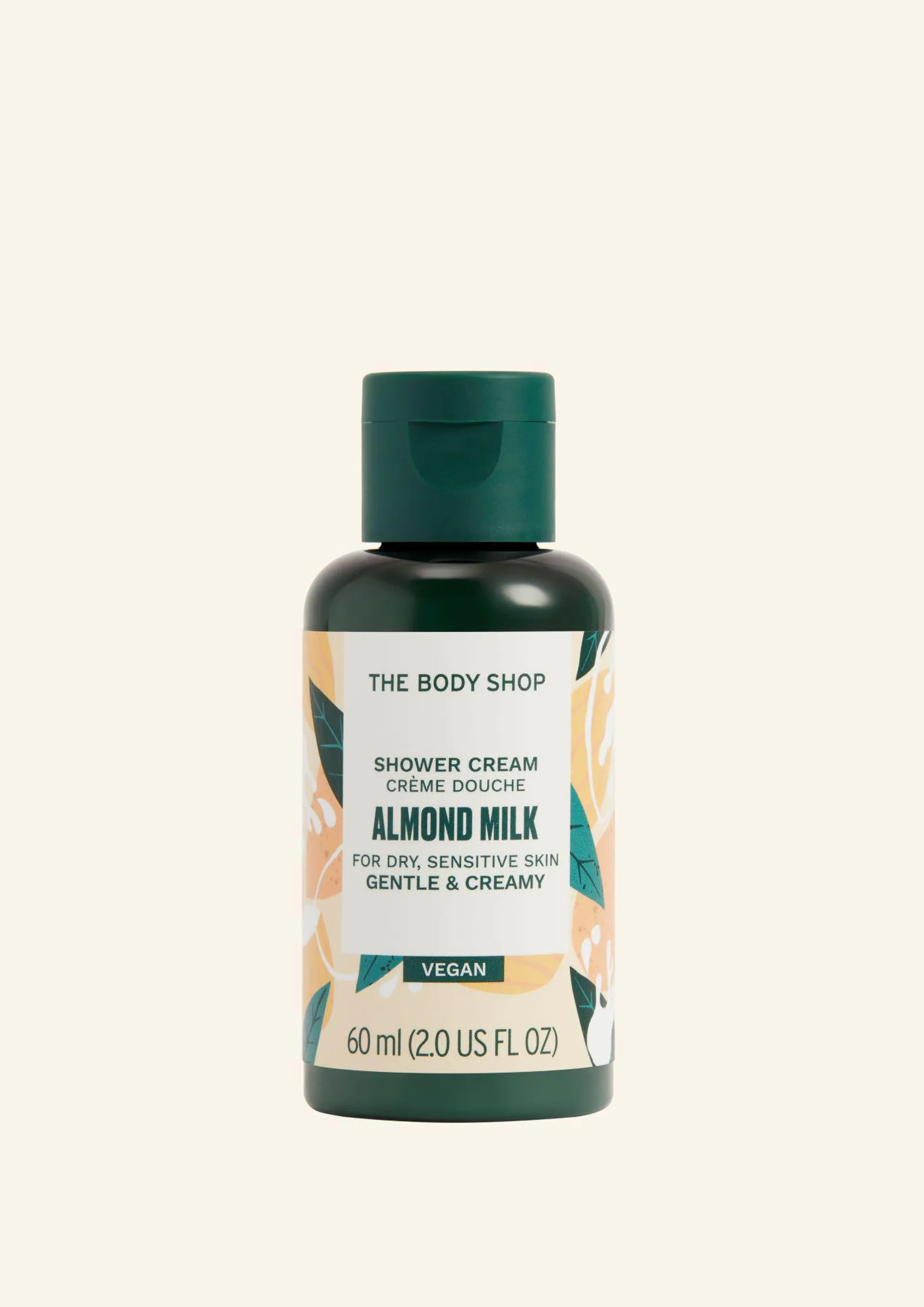 Crema pentru baie si dus Almond Milk 60ml