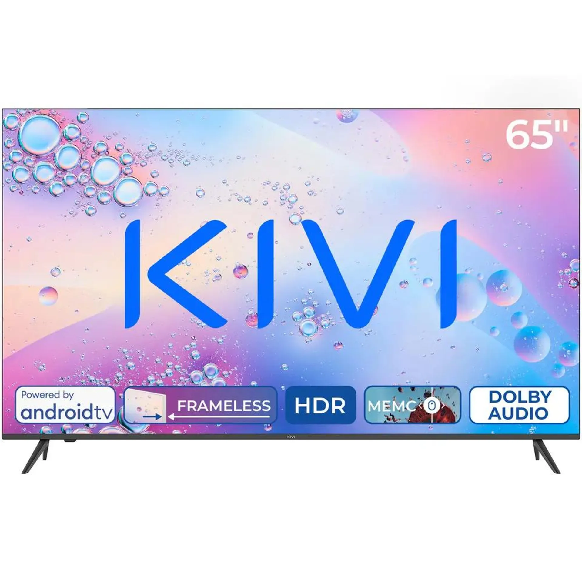 Televizor KIVI LED 65U760QB, 165 cm, Smart Android TV, Ultra HD, Clasa F