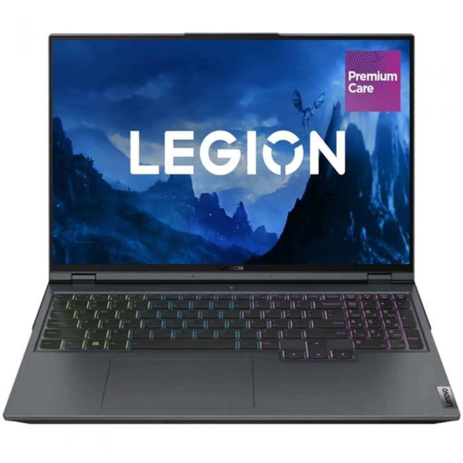 Laptop Gaming Lenovo Legion 5 Pro 16ARH7H, 16", WQXGA, AMD Ryzen 7 6800H, 16GB RAM, 512 GB SSD, NVIDIA GeForce RTX 3070, No OS, Premium Care, Storm Grey