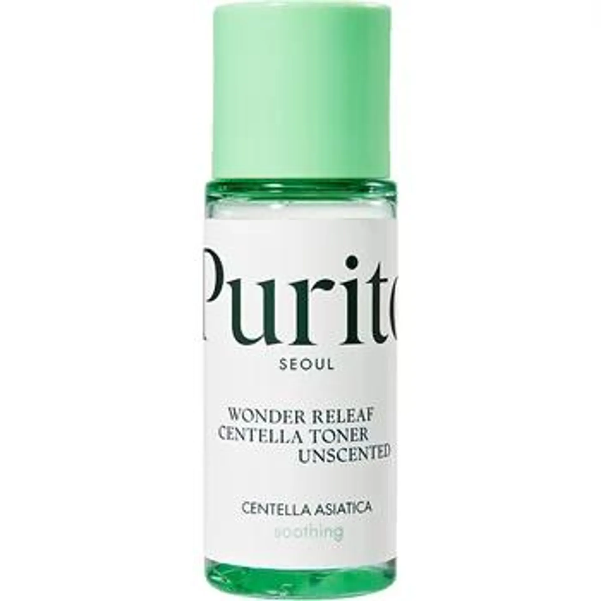 Toner de fata mini Wonder Releaf Centella Unscented, 30ml, Purito