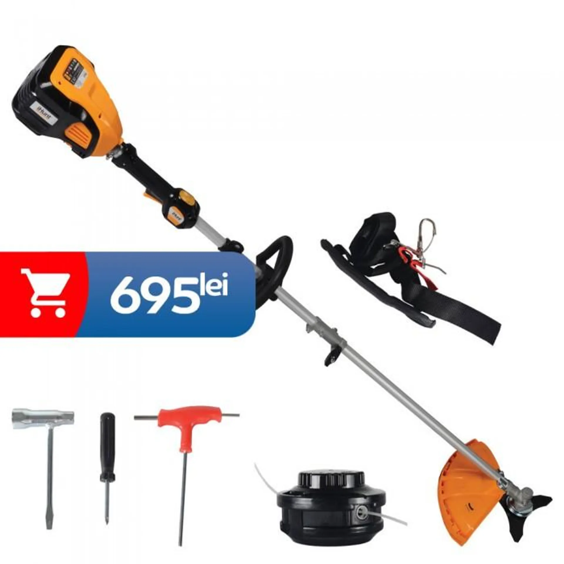 Cositoare electrica (trimmer) iHunt Strong Brush Cutter 58V Power