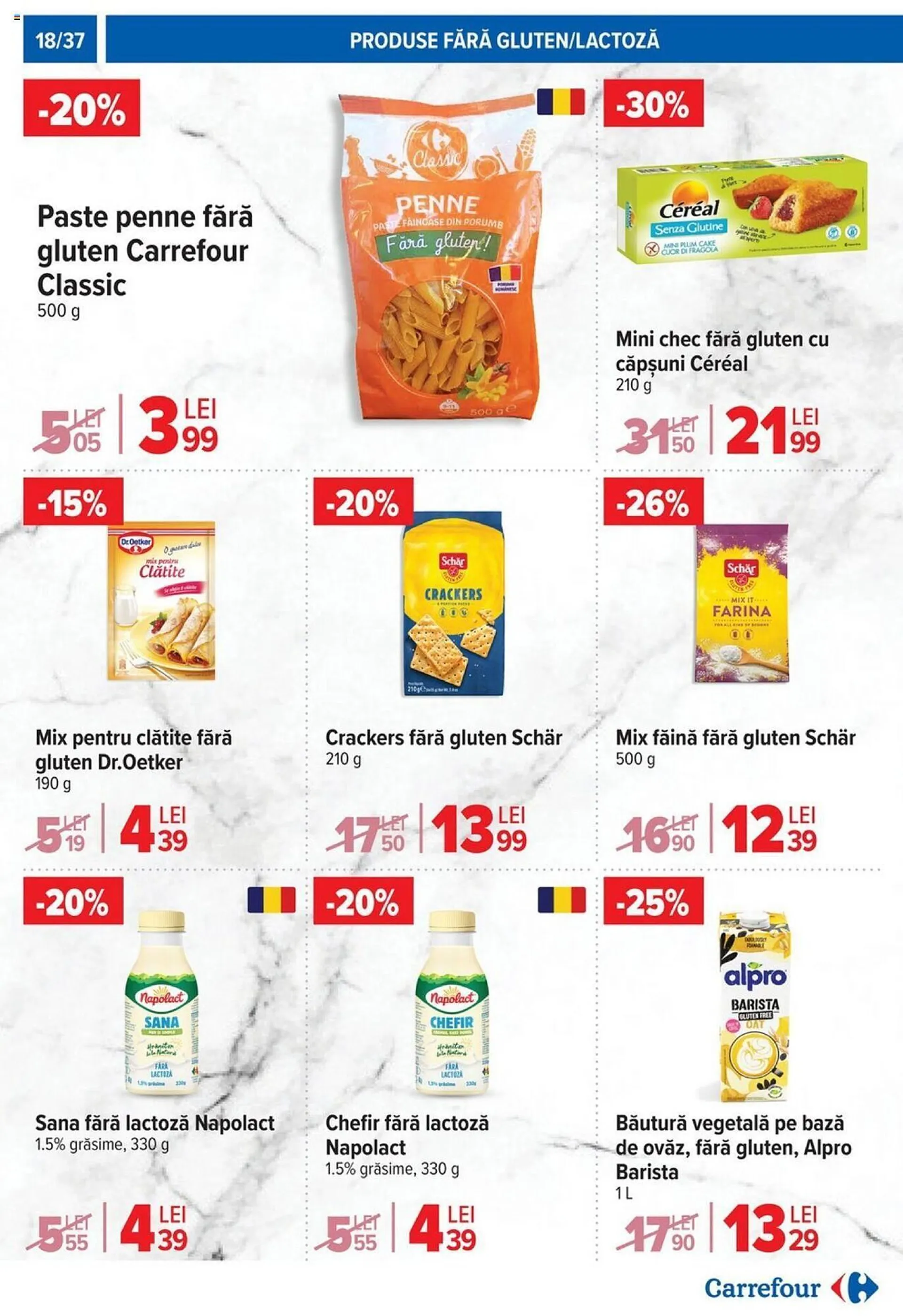 Catalog Catalog Carrefour de la 16 octombrie până la 29 octombrie 2024 - Revista Pagina 18