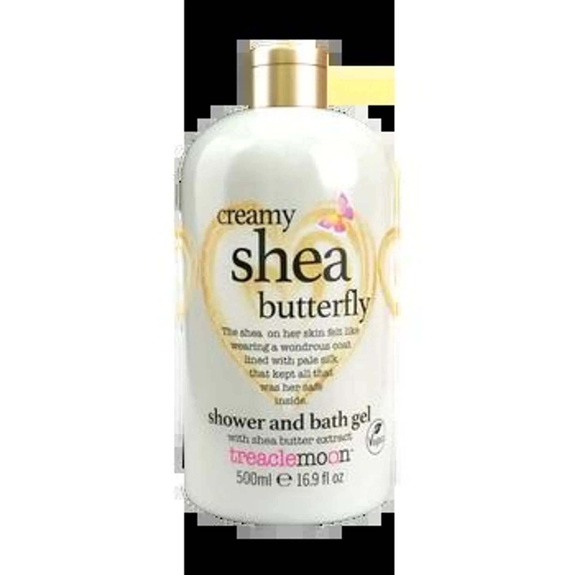 Gel de dus Creamy Shea Butterfly, 500ml, Treaclemoon