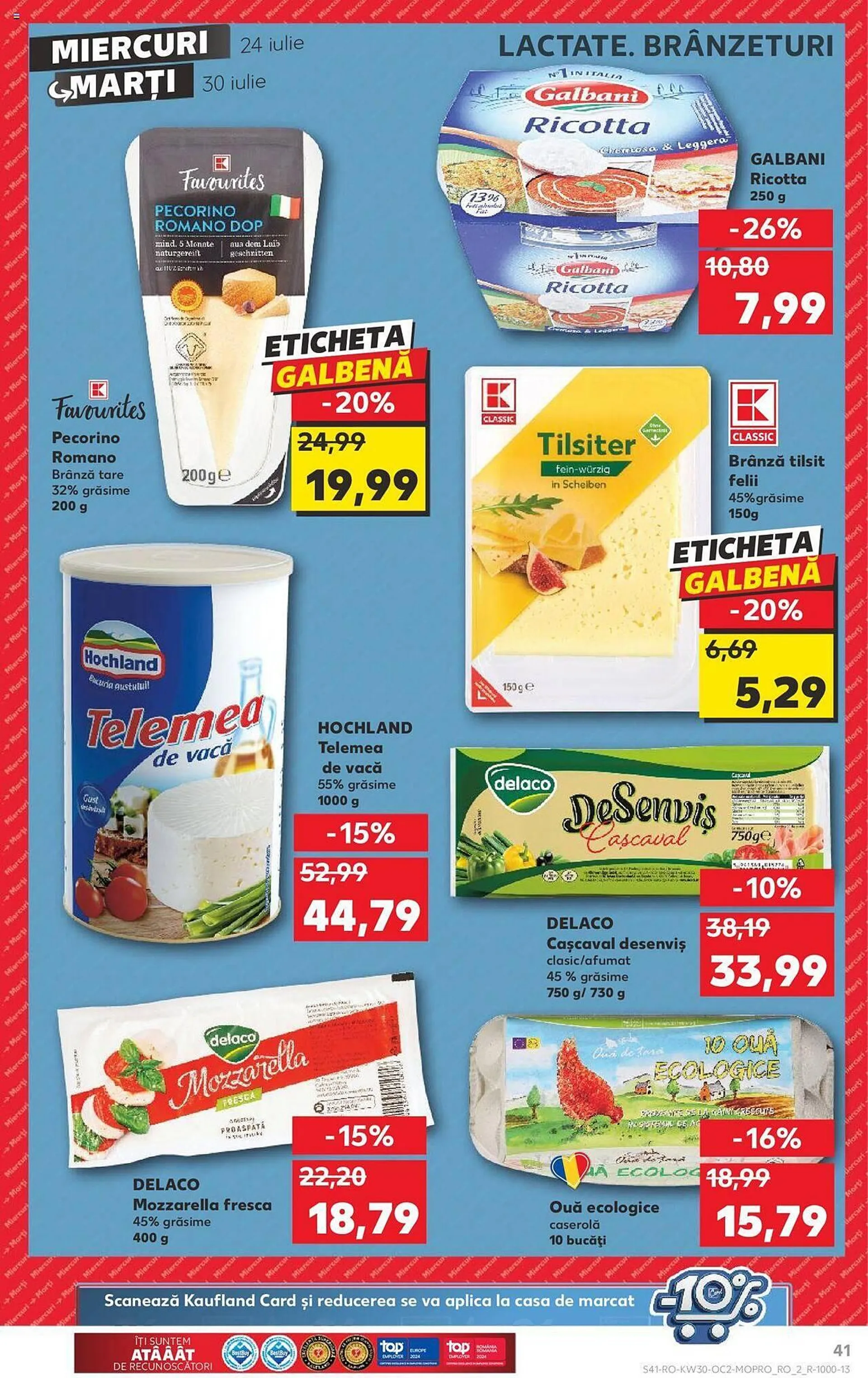 Catalog Kaufland catalog de la 24 iulie până la 30 iulie 2024 - Revista Pagina 41