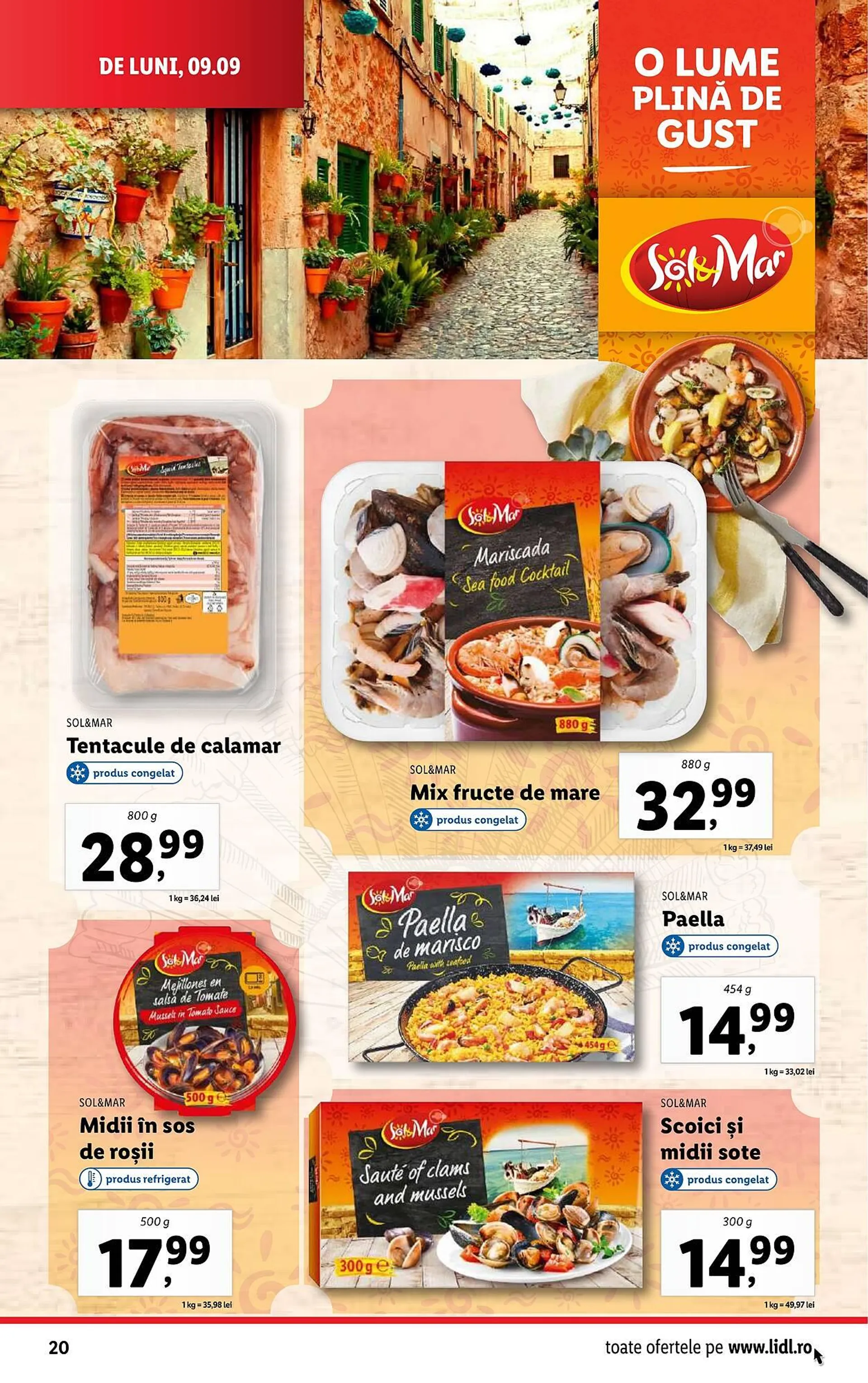 Catalog Catalog Lidl de la 9 septembrie până la 15 septembrie 2024 - Revista Pagina 20