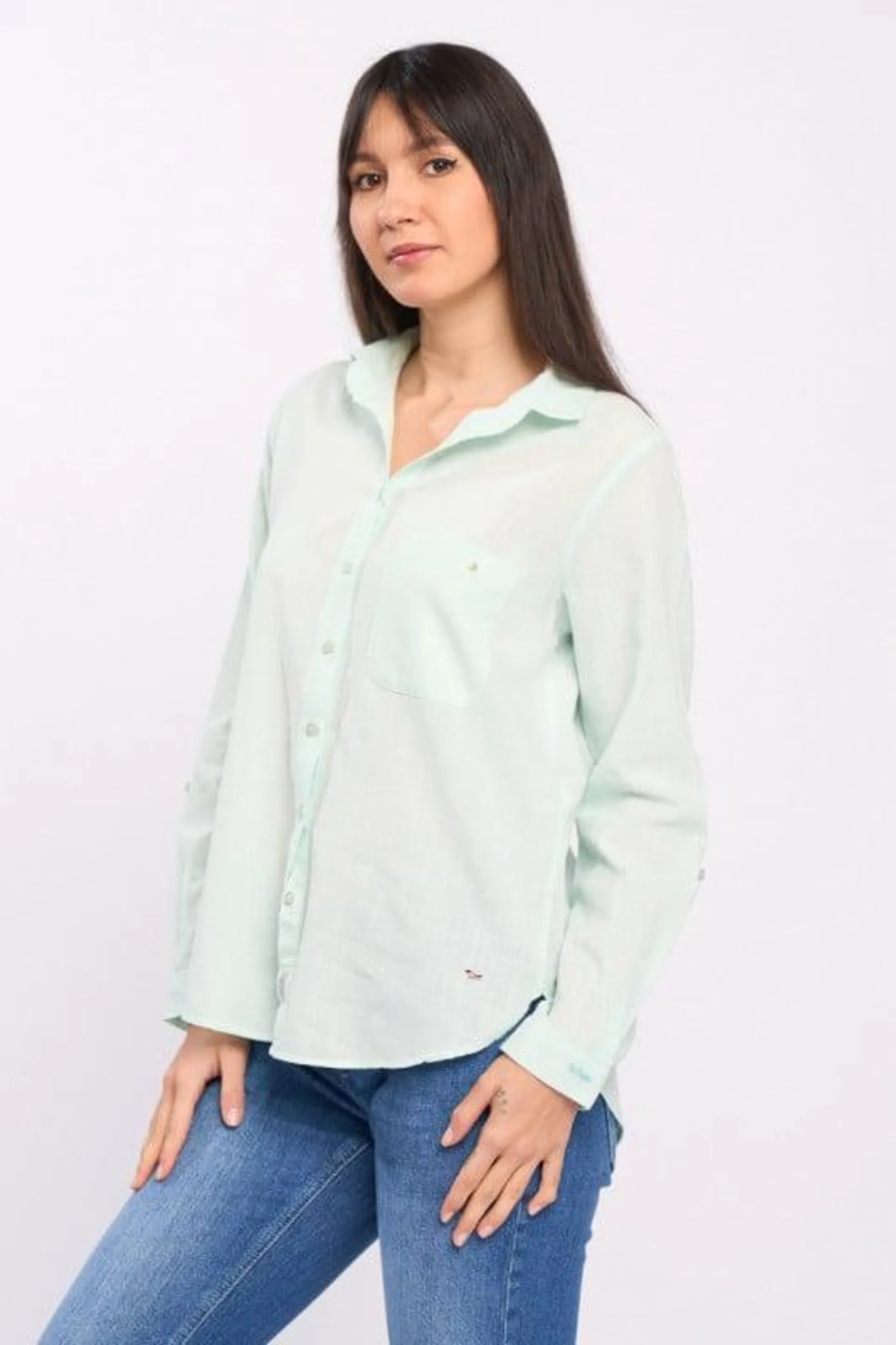 Lee Cooper - Camasa dama oversize cu maneci ajustabile