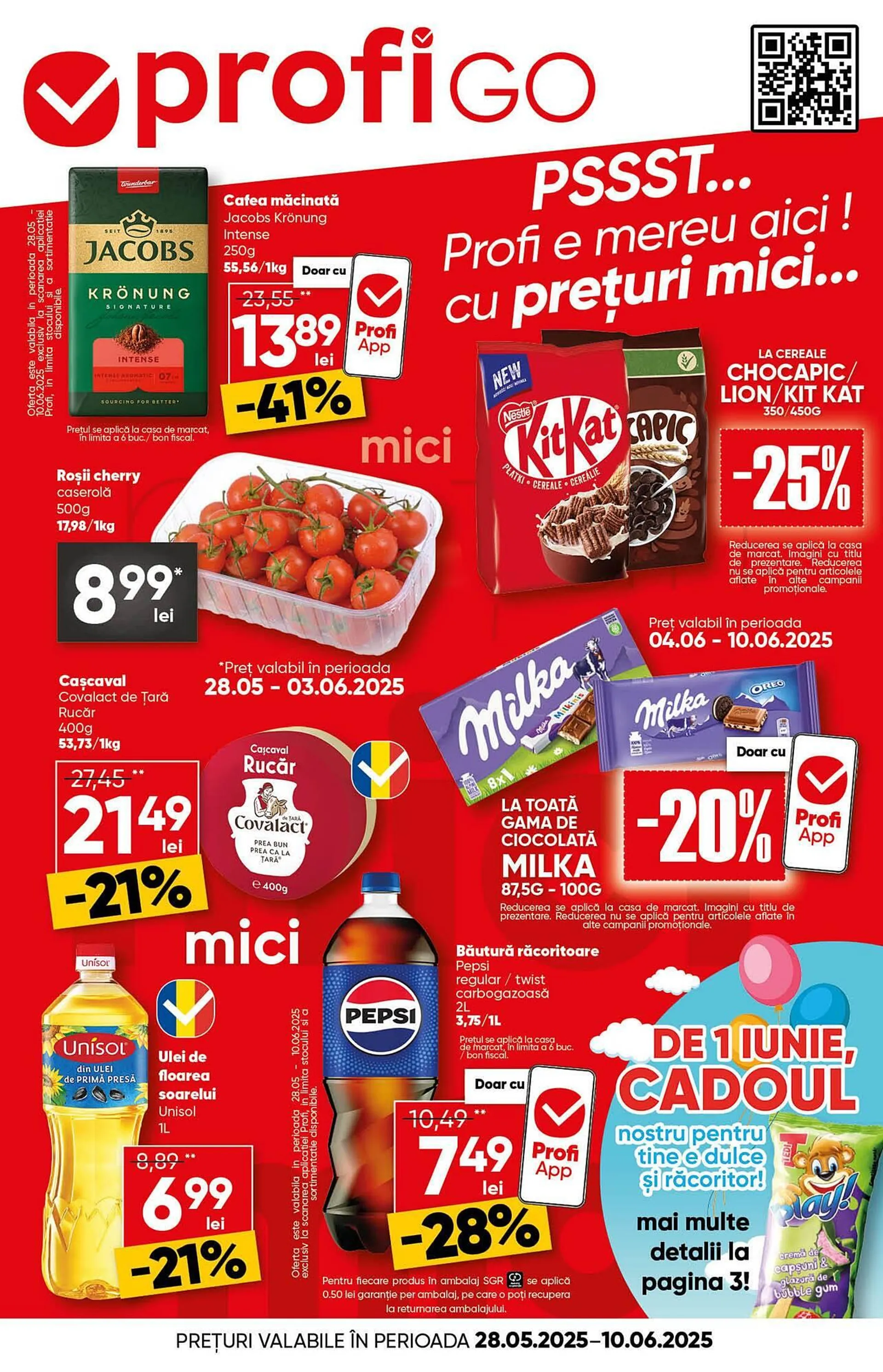Catalog Catalog PROFI de la 28 mai până la 10 iunie 2025 - Revista Pagina 1