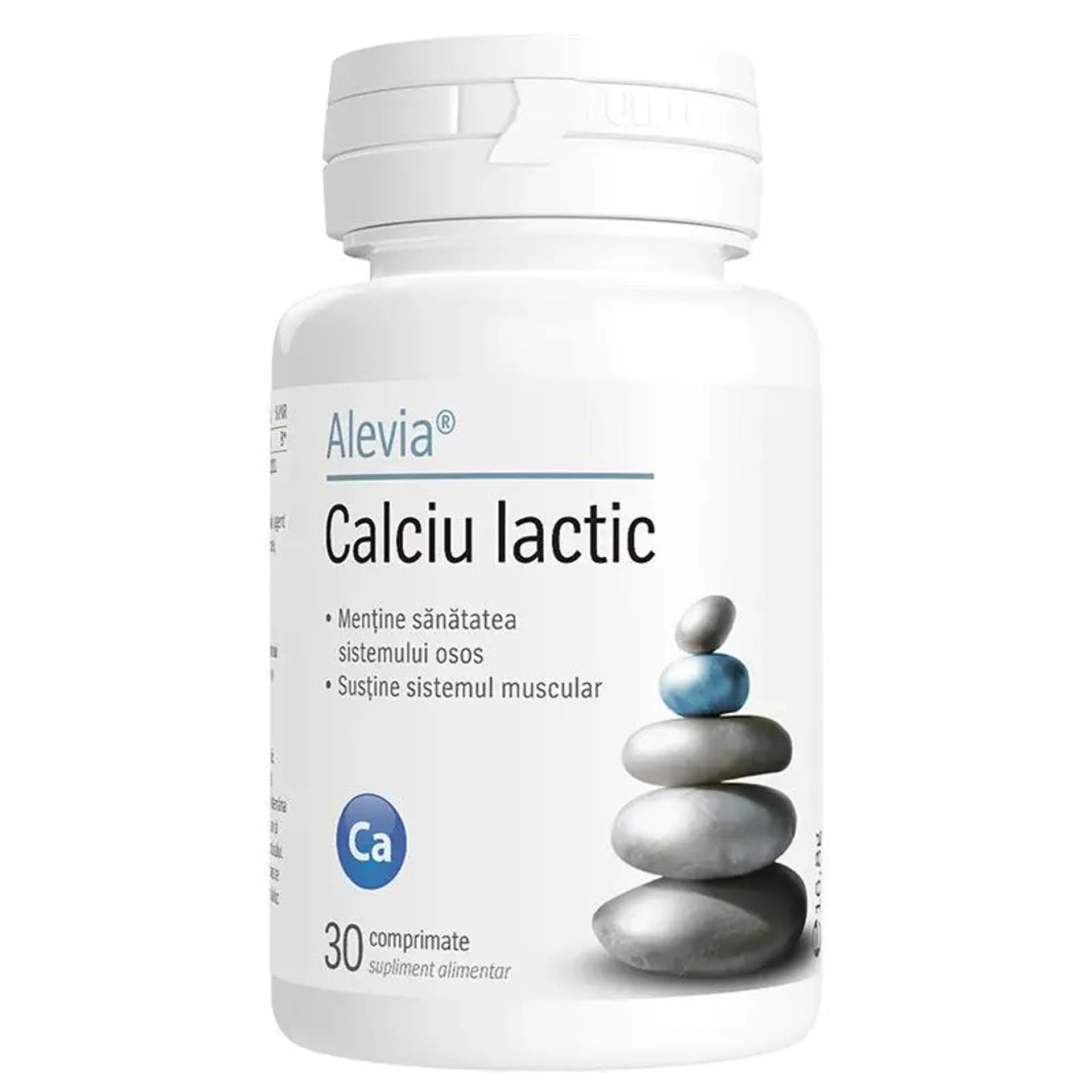 Calciu lactic Alevia 30cps