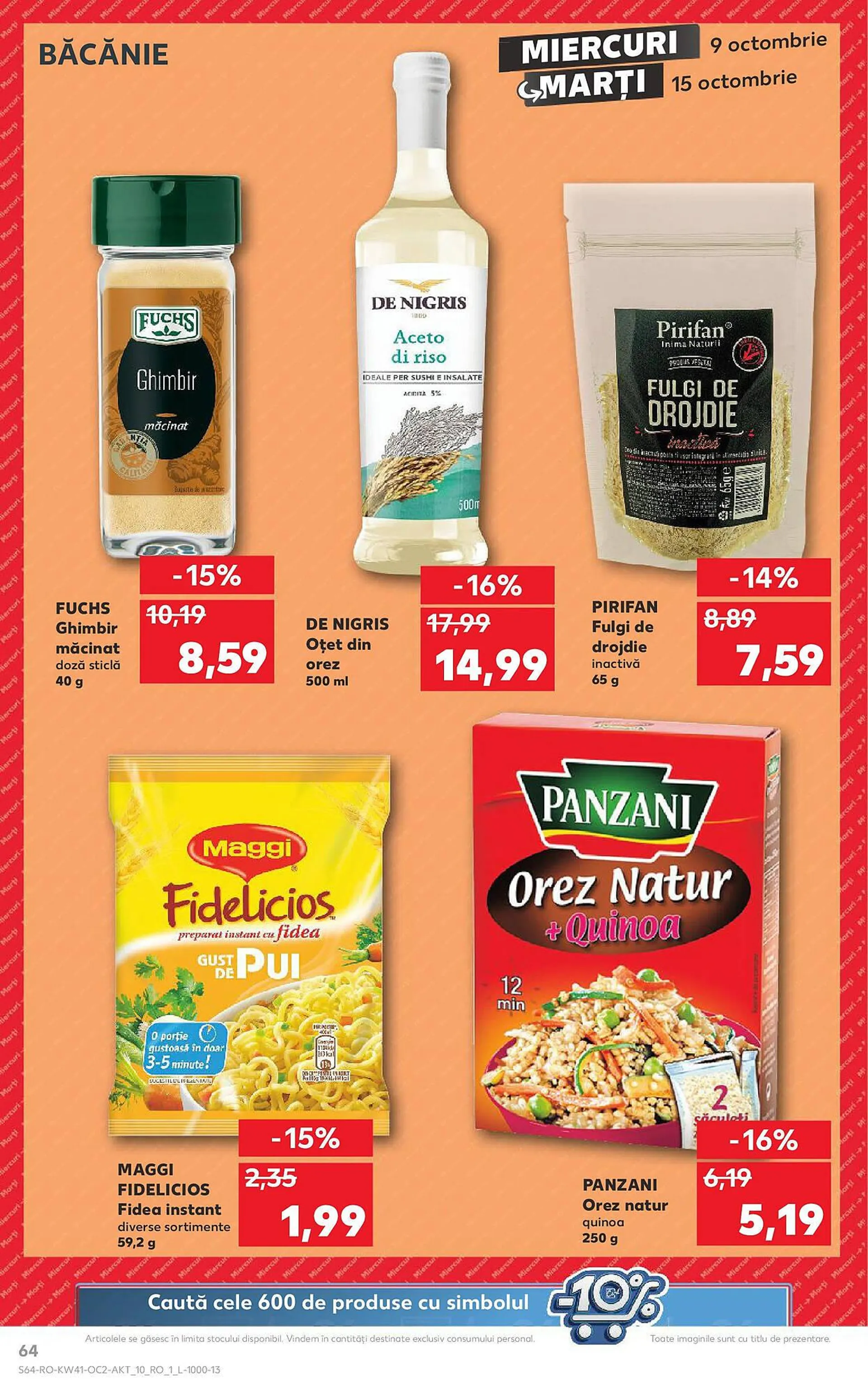 Catalog Catalog Kaufland de la 8 octombrie până la 13 octombrie 2024 - Revista Pagina 64