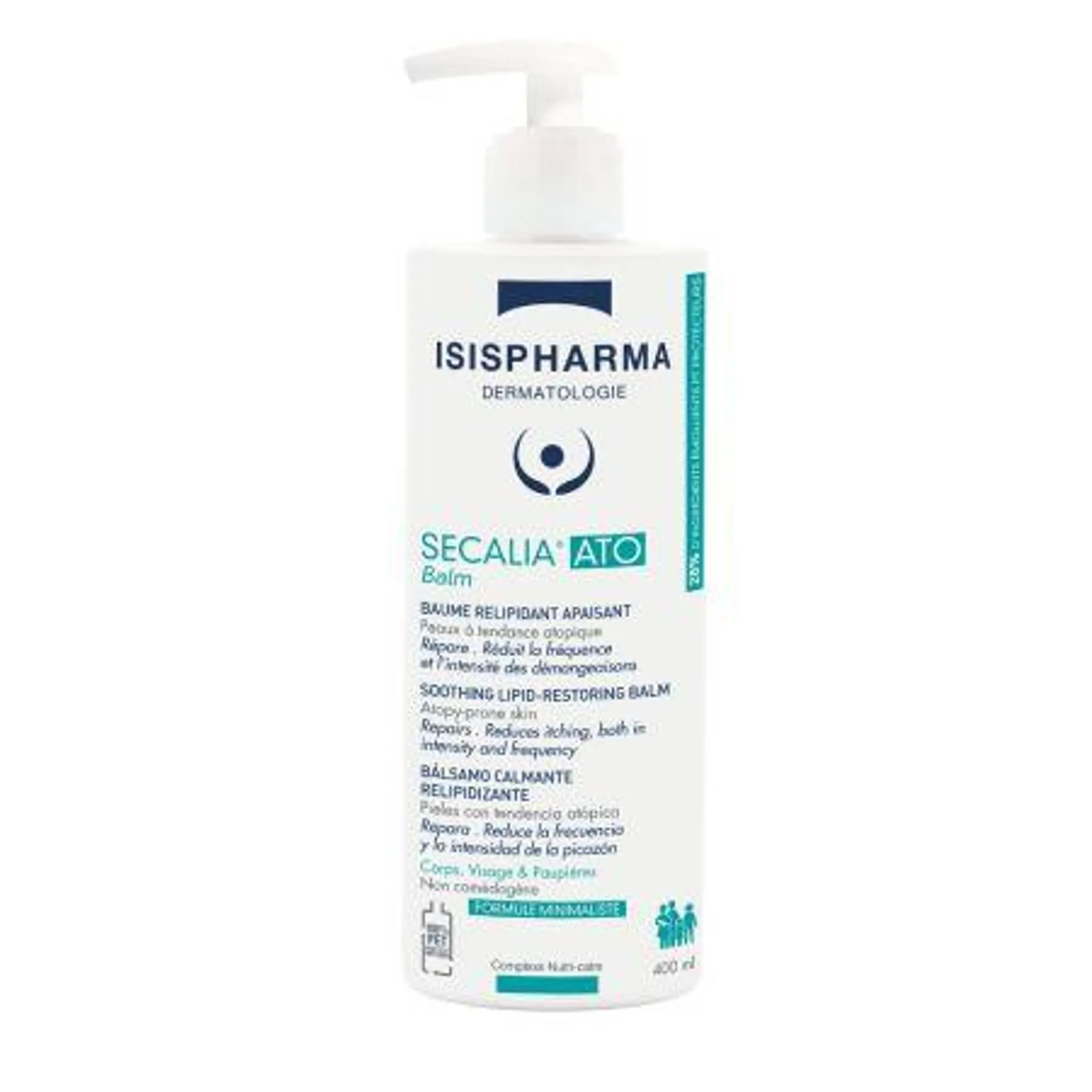 Balsam pentru piele atopica Secalia ATO, 400 ml, Isis Pharma